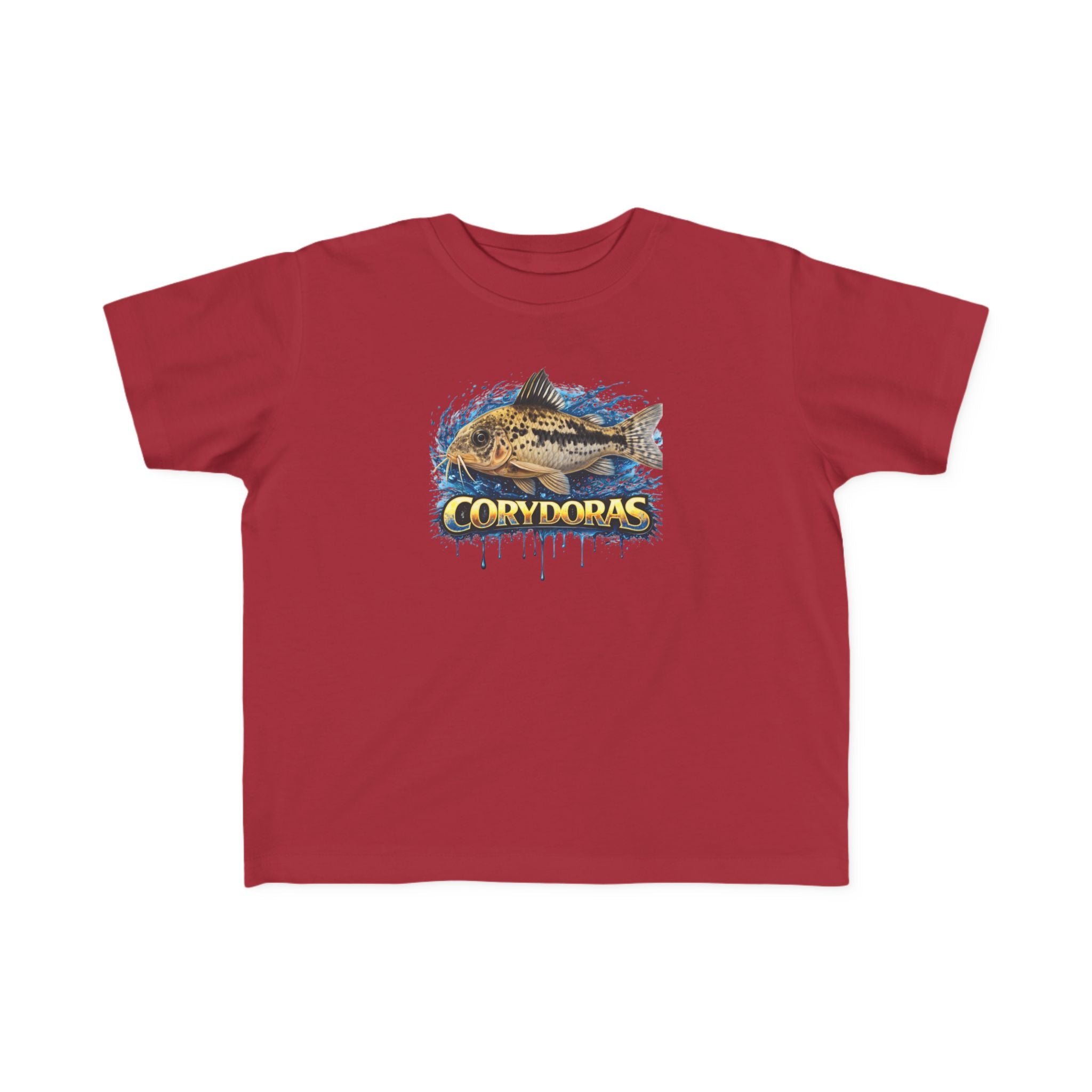 Toddler Tee — 'Corydoras' Aquarium Fish Graphic
