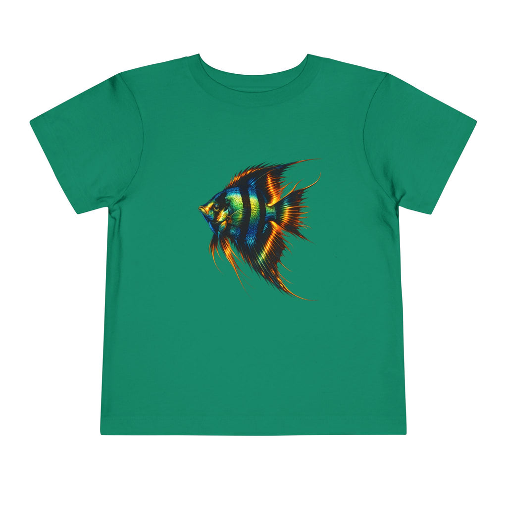 Toddler Tee - Colorful Aquarium Angelfish Graphic Shirt