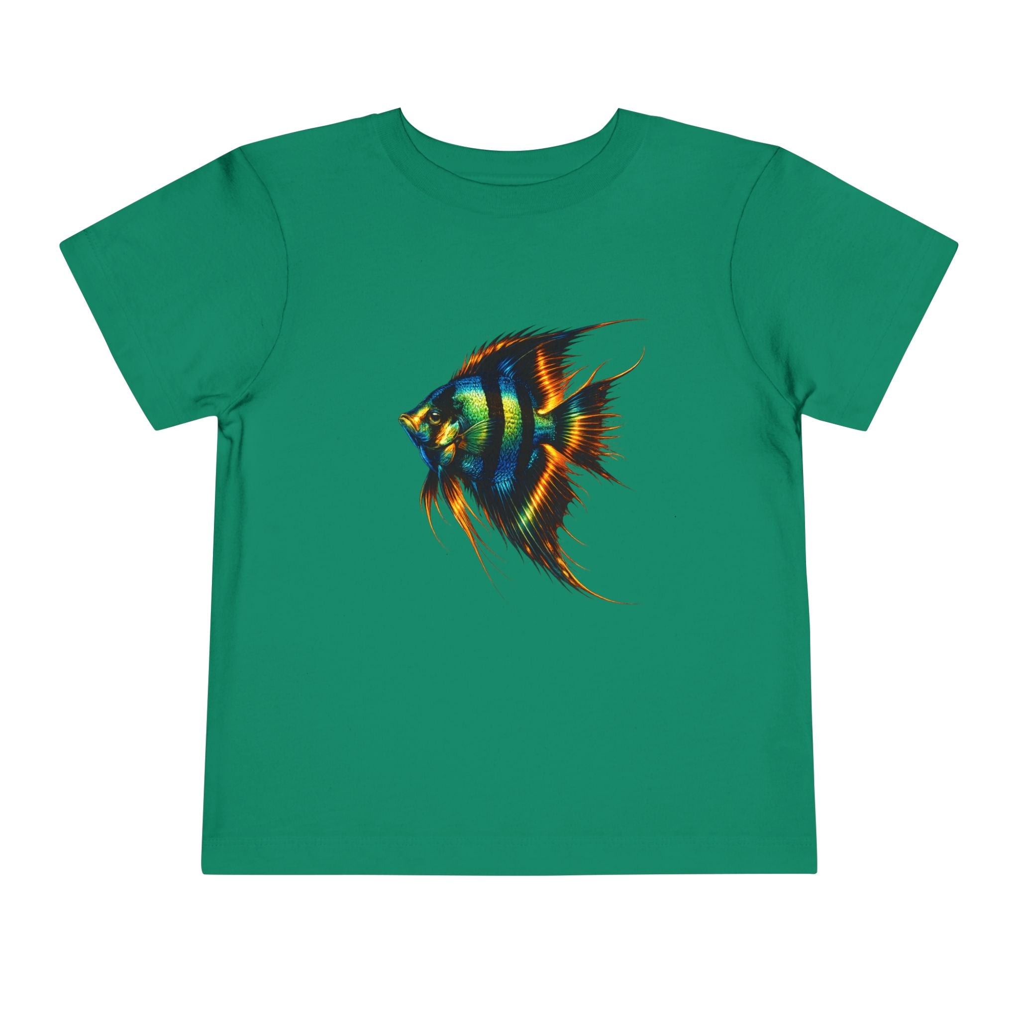 Toddler Tee - Colorful Aquarium Angelfish Graphic Shirt