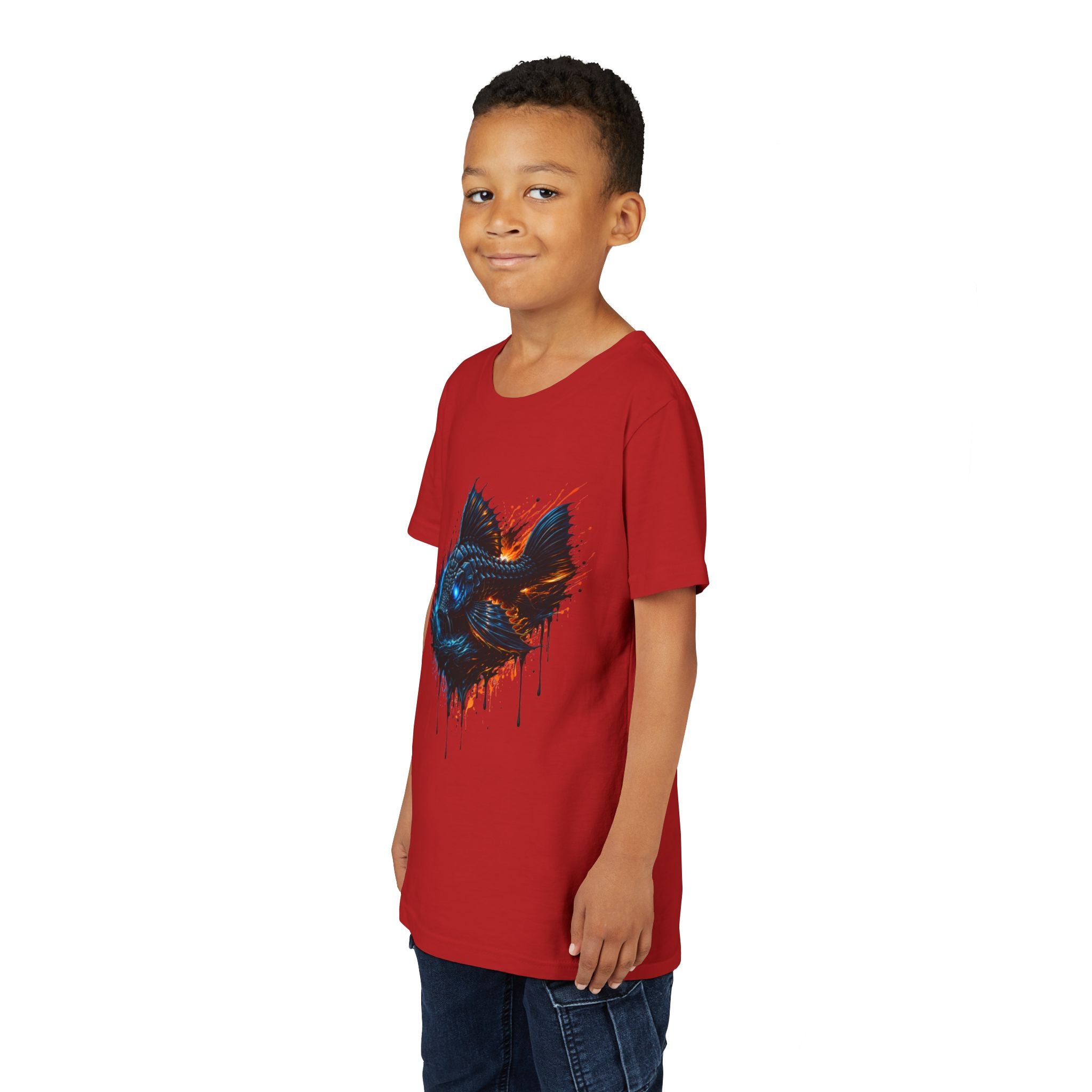 Armored Pleco L-185 – Youth Premium Fine Jersey Tee