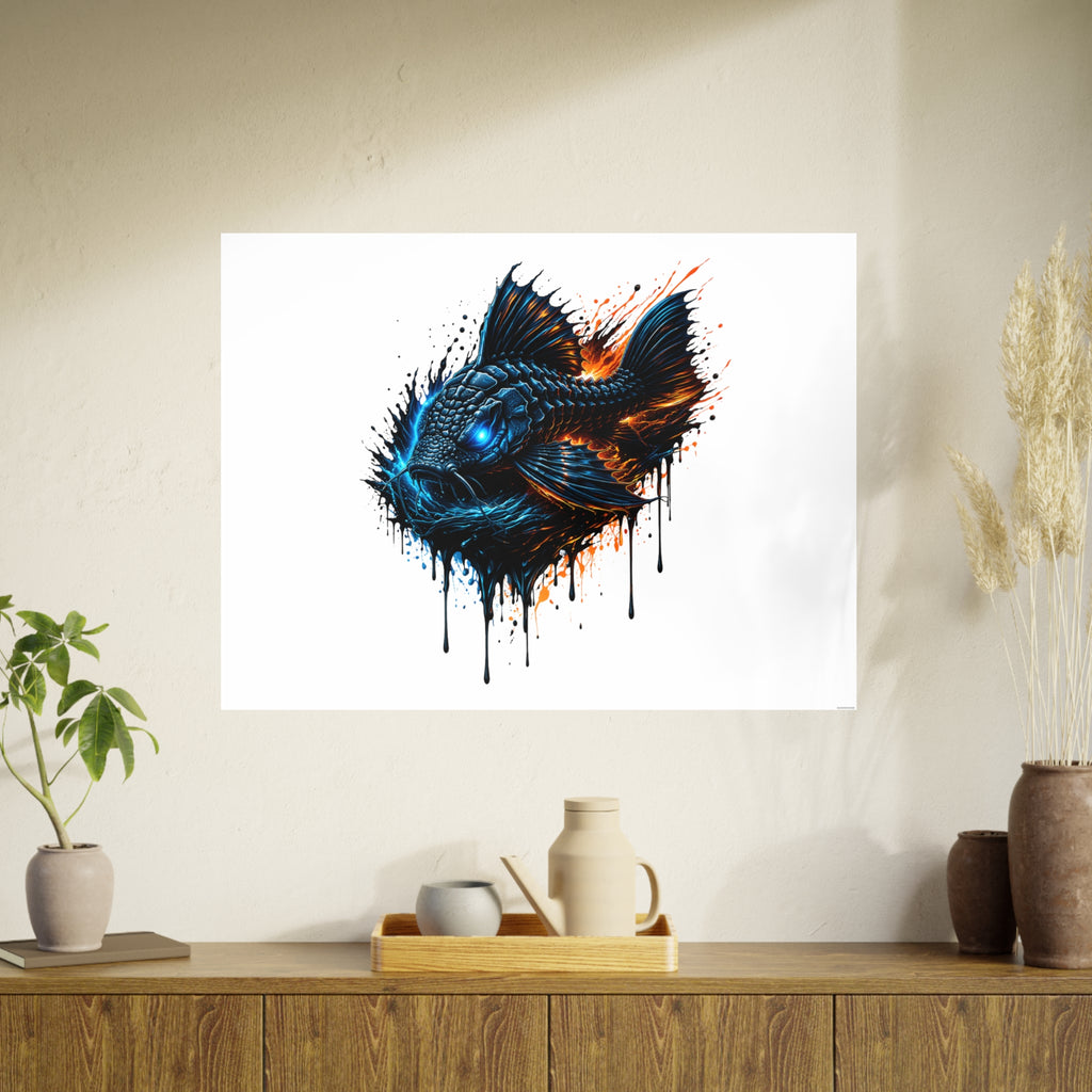 Armored Pleco L-185 – Premium Satin Photo Art Poster