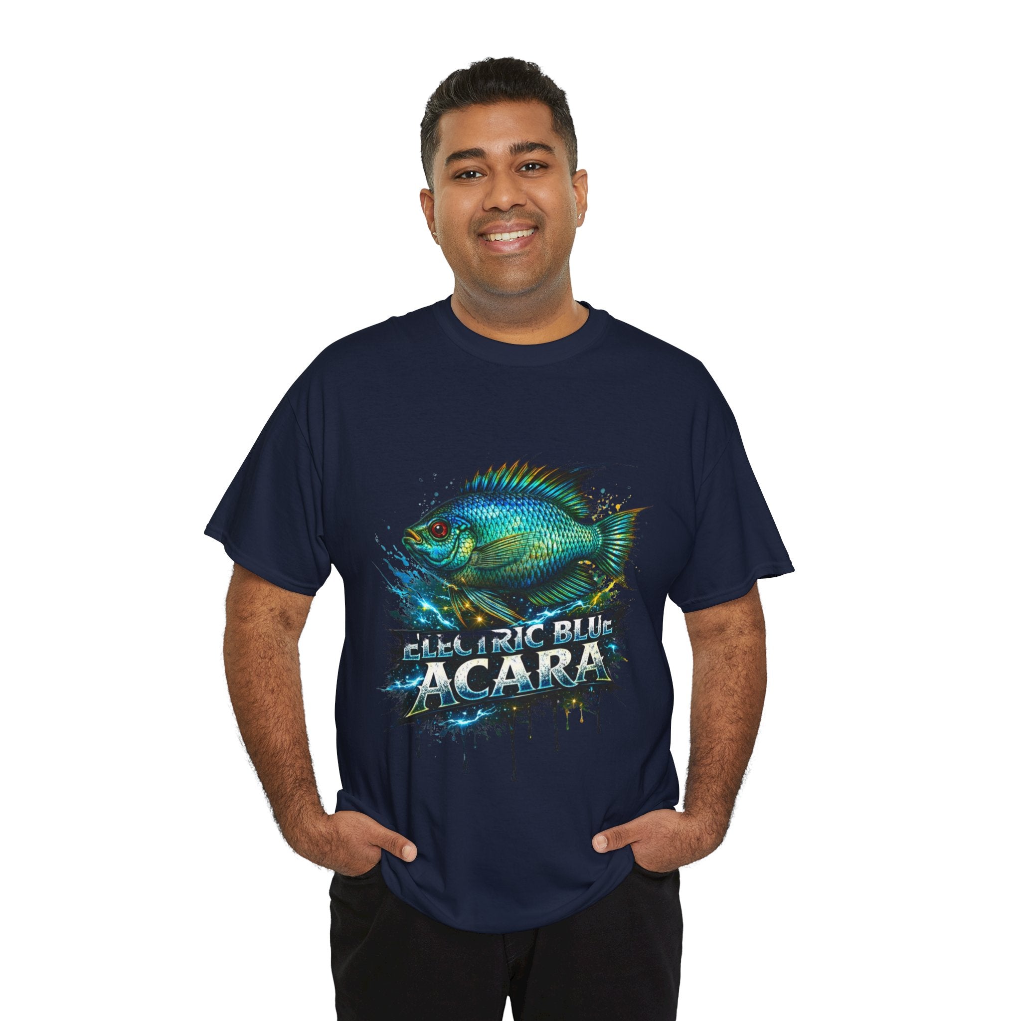 Electric Blue Acara – Premium Graphic Tee