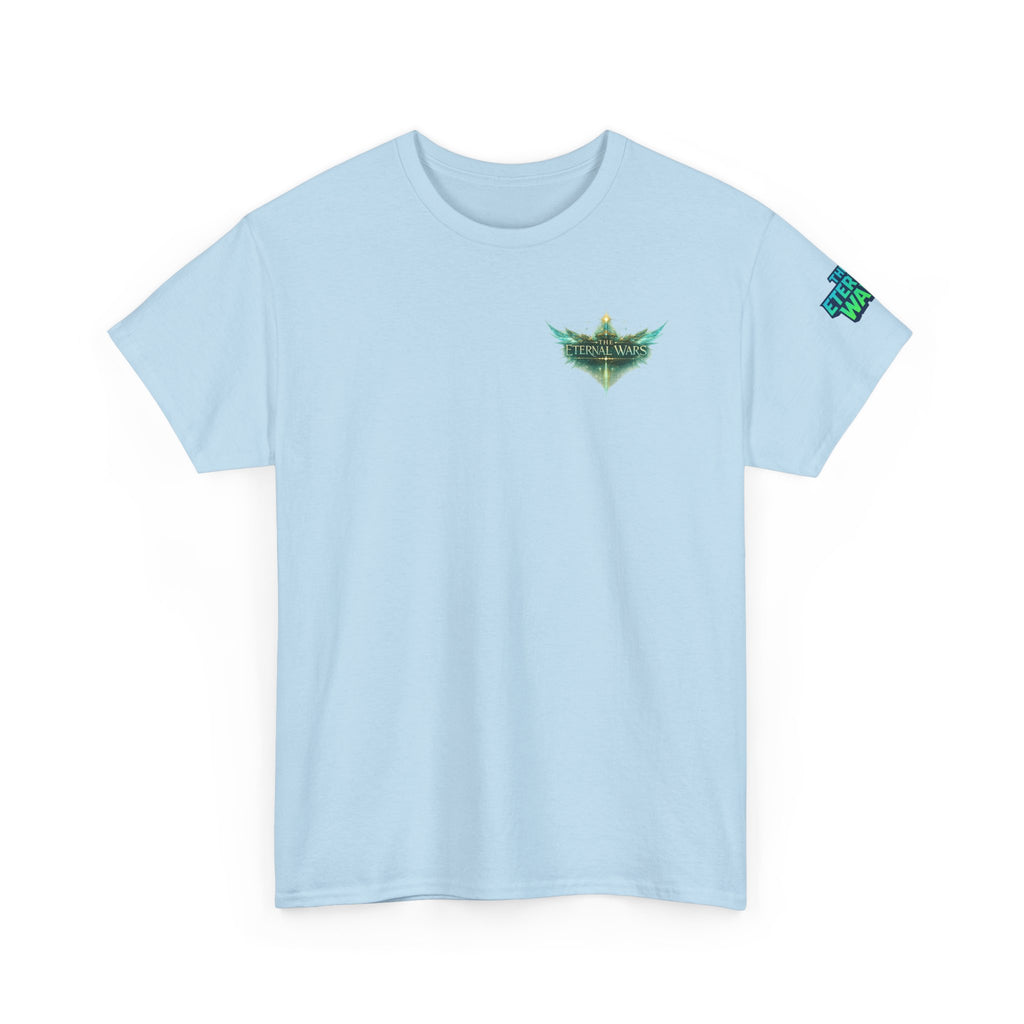 The Eternal Wars Graphic Tee – "Cambria" Winged Warrior Shirt