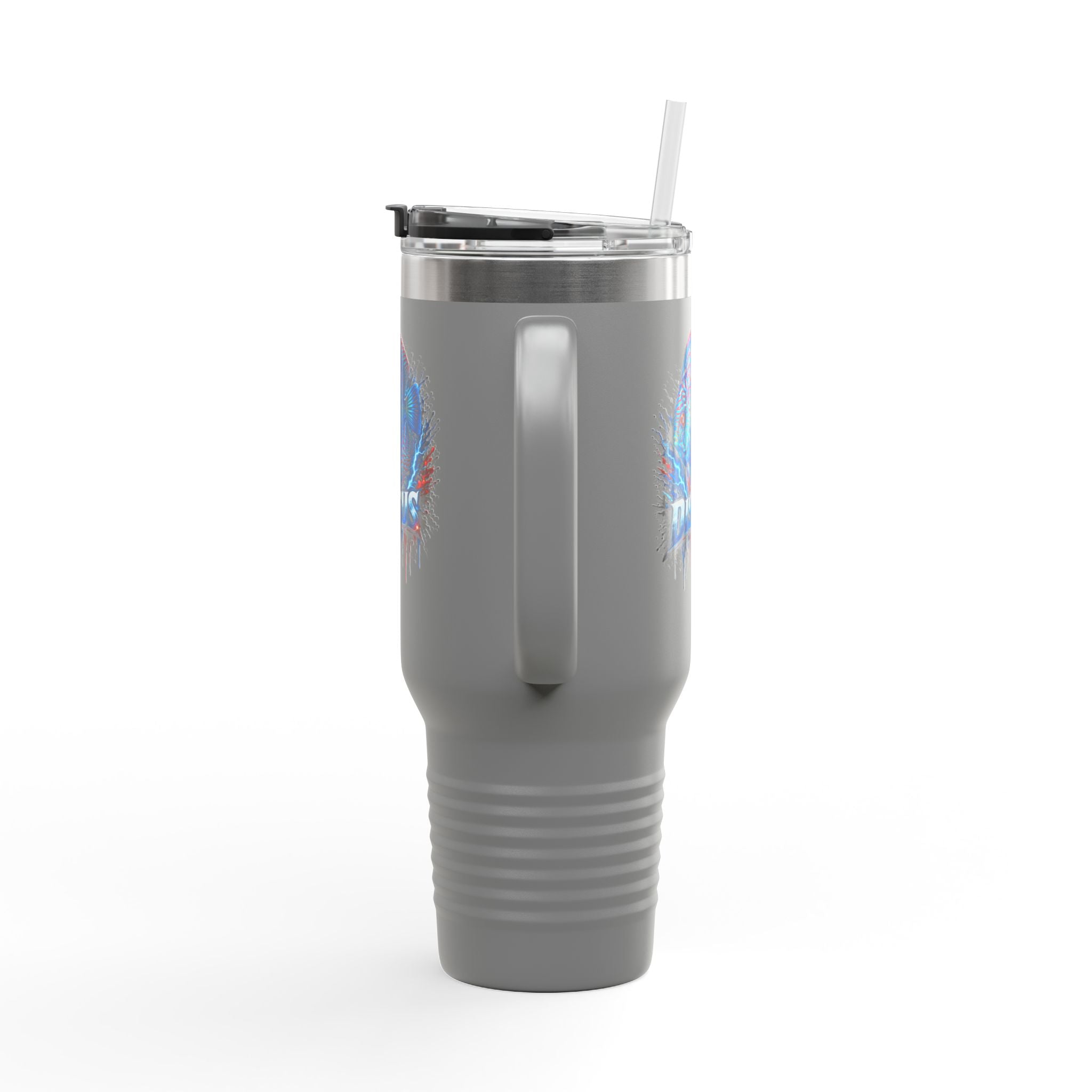 Electric Discus – 40oz Premium Insulated Travel Mug