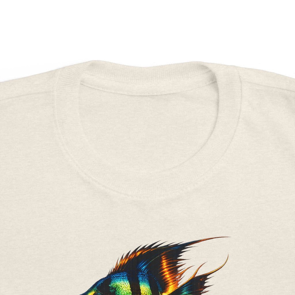 Toddler Fish Tee — Colorful Angelfish Graphic Kids Shirt