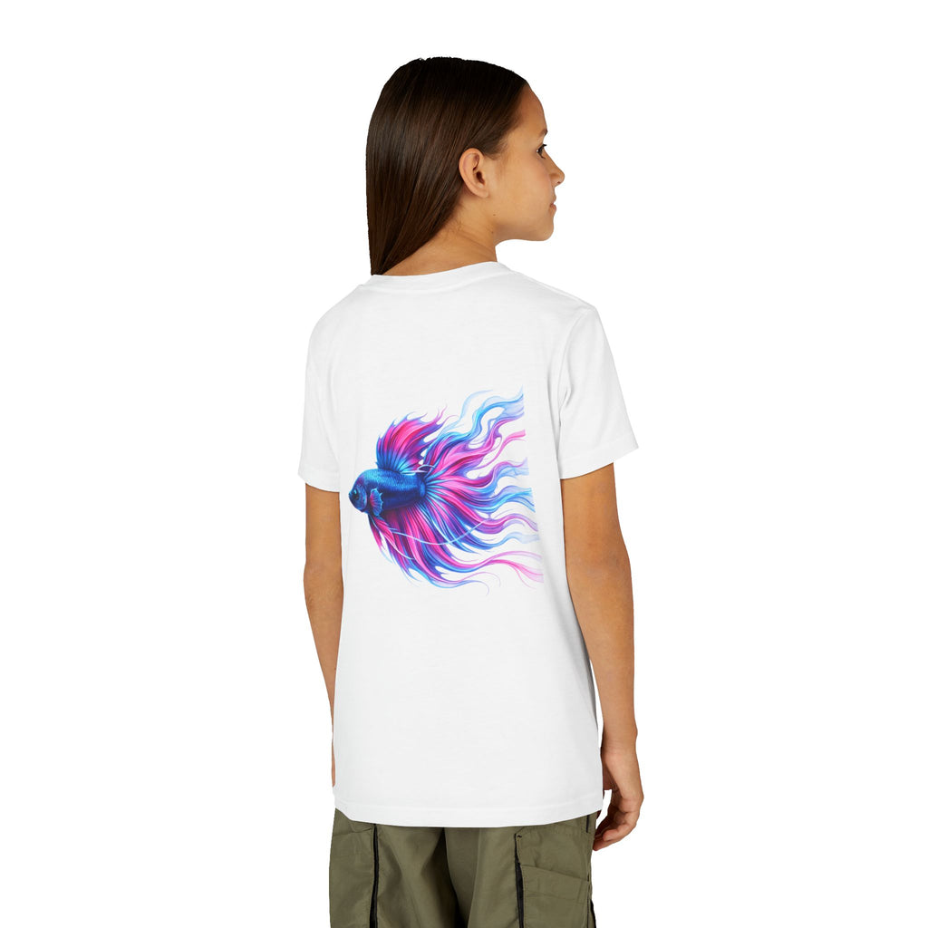 Youth Tee - Colorful Betta Fish Graphic Shirt