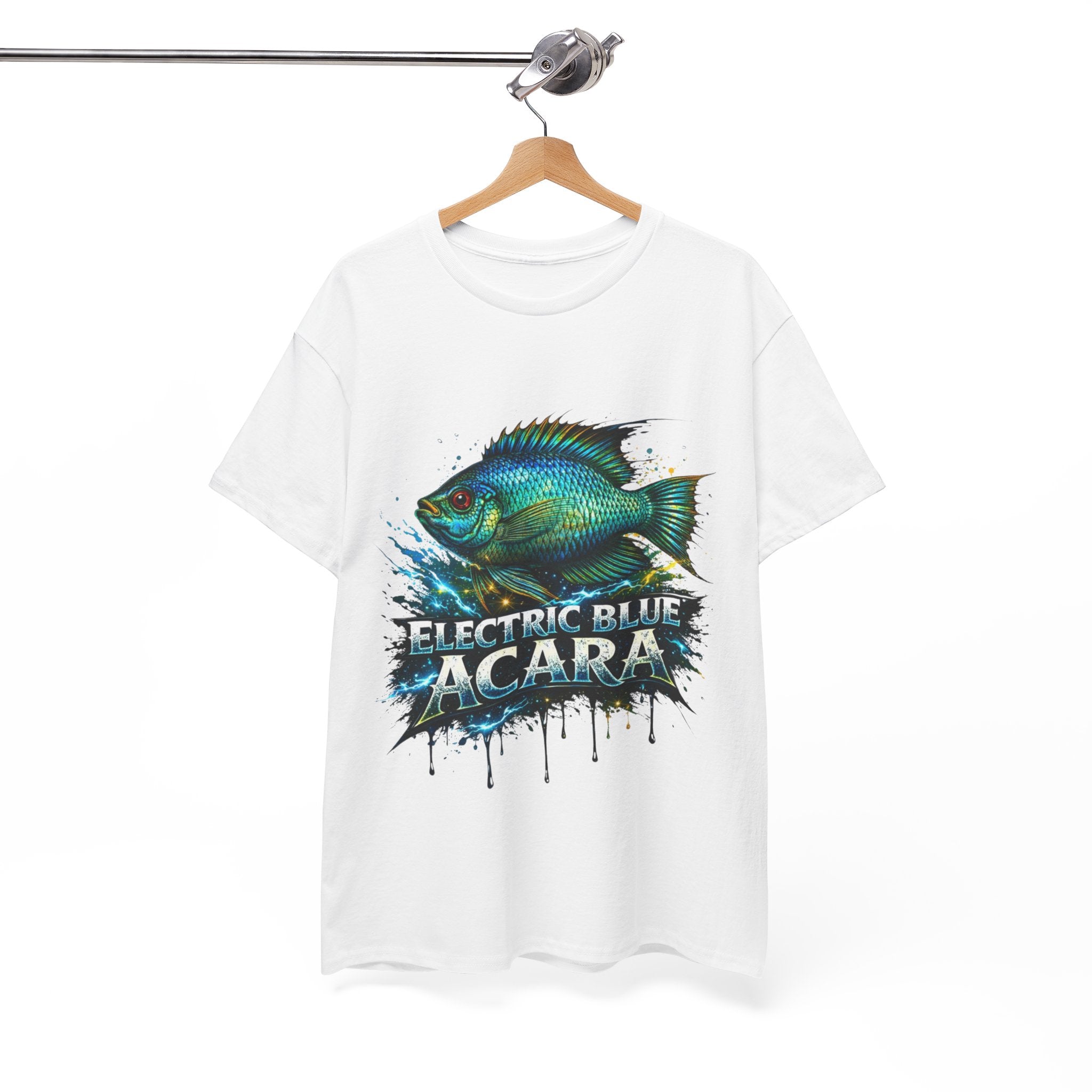Electric Blue Acara – Premium Graphic Tee