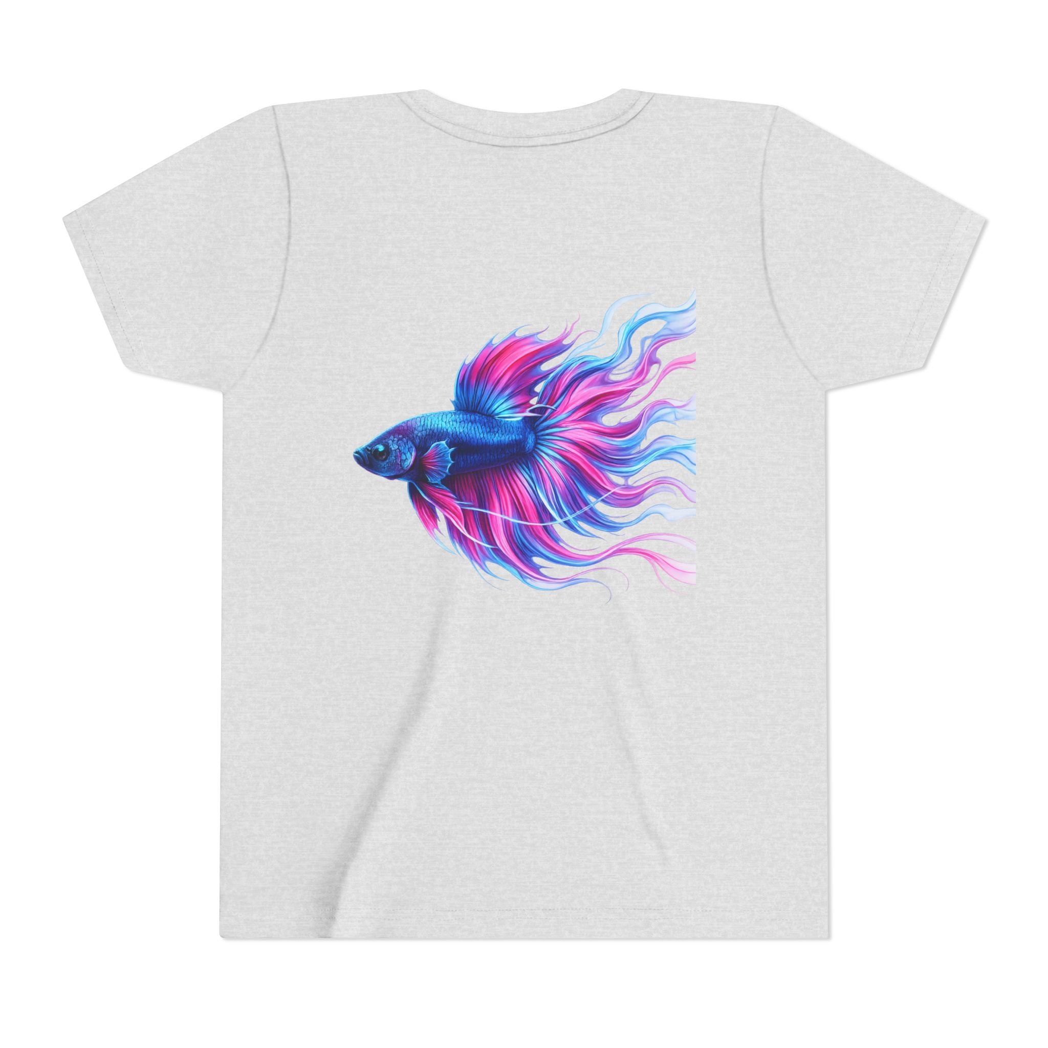 Youth Tee - Colorful Betta Fish Graphic Shirt