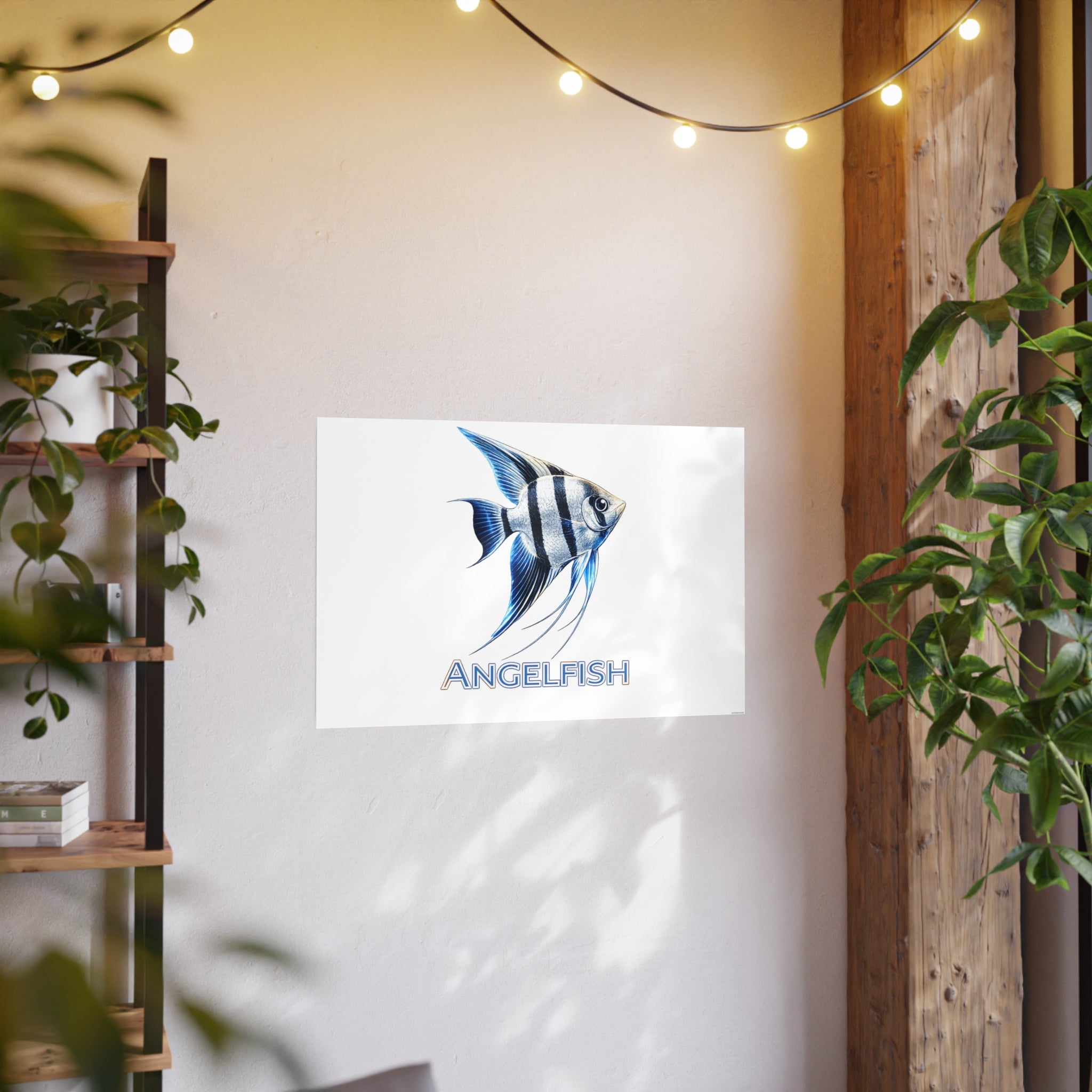 Angelfish – Premium Satin Photo Art Poster