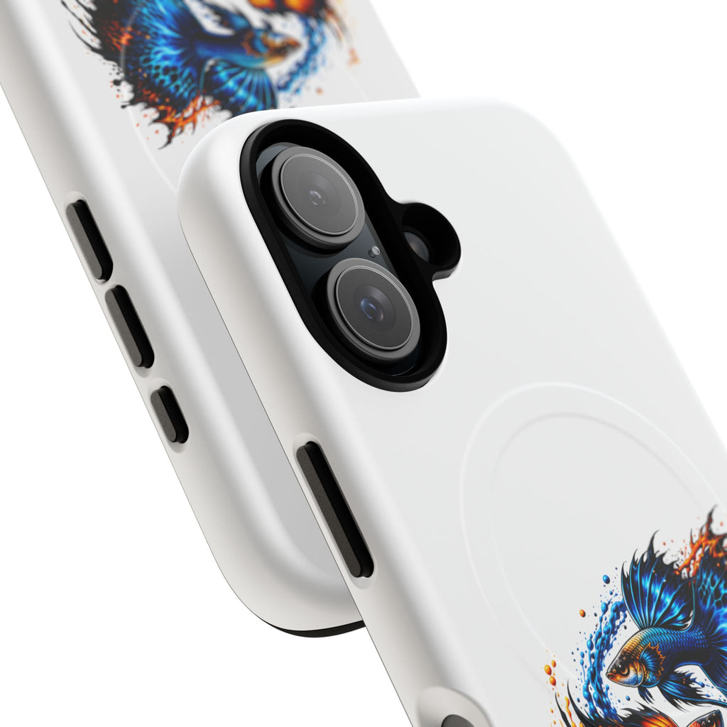 Fire & Ice Guppy – "Neon Flare" Magnetic Impact Case