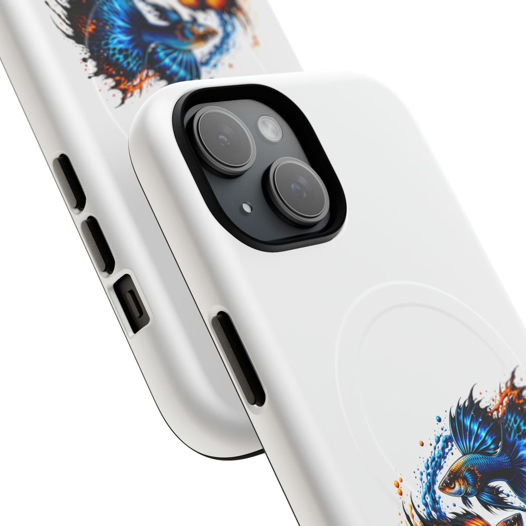 Fire & Ice Guppy – "Neon Flare" Magnetic Impact Case