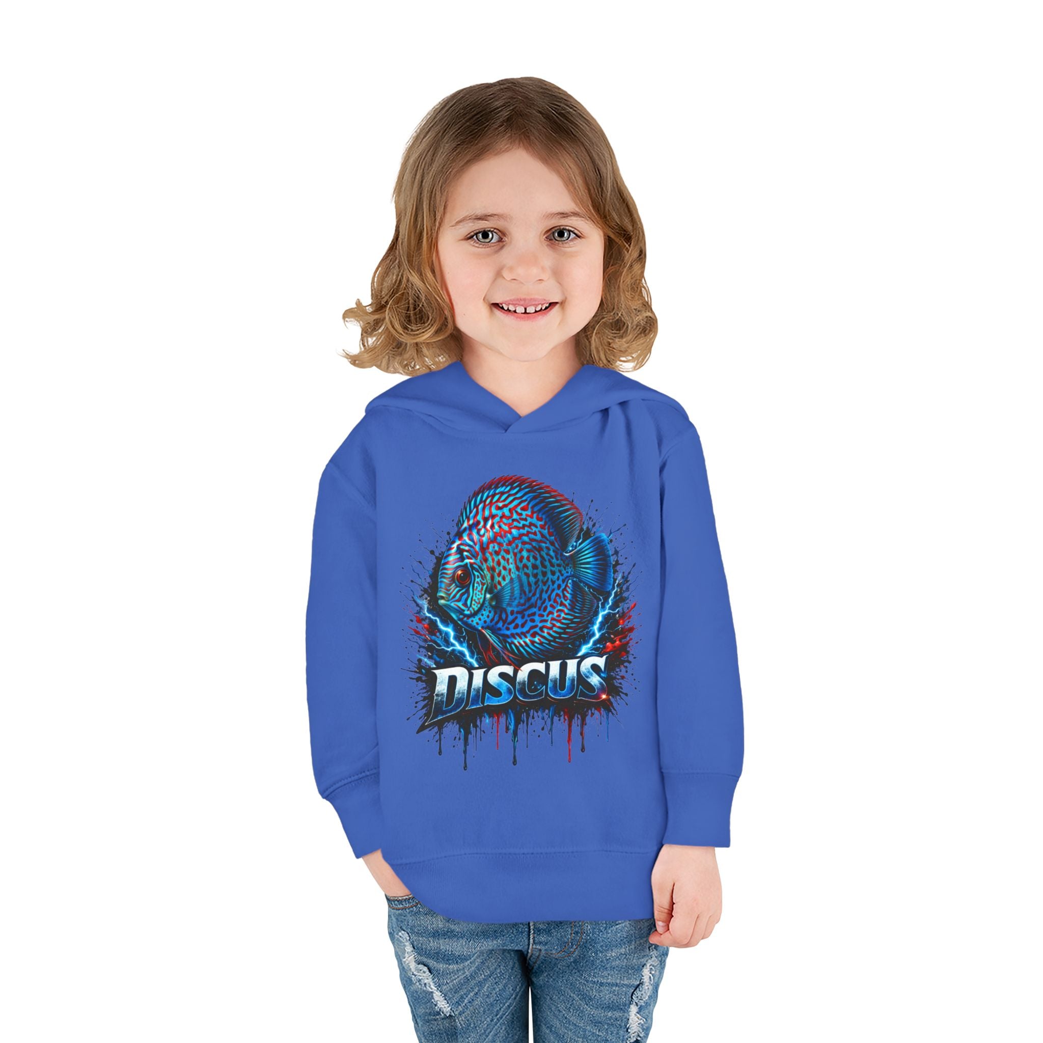 Electric Discus – Toddler Premium "Lightning" Fleece Hoodie