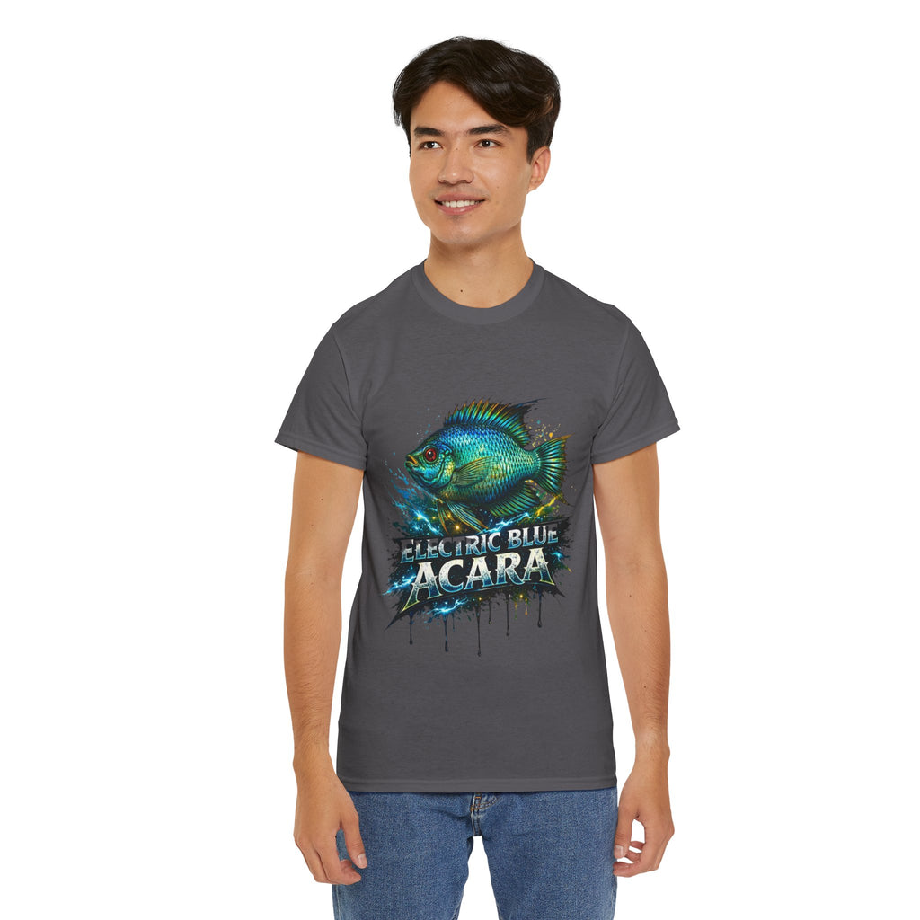 Electric Blue Acara – Premium Graphic Tee