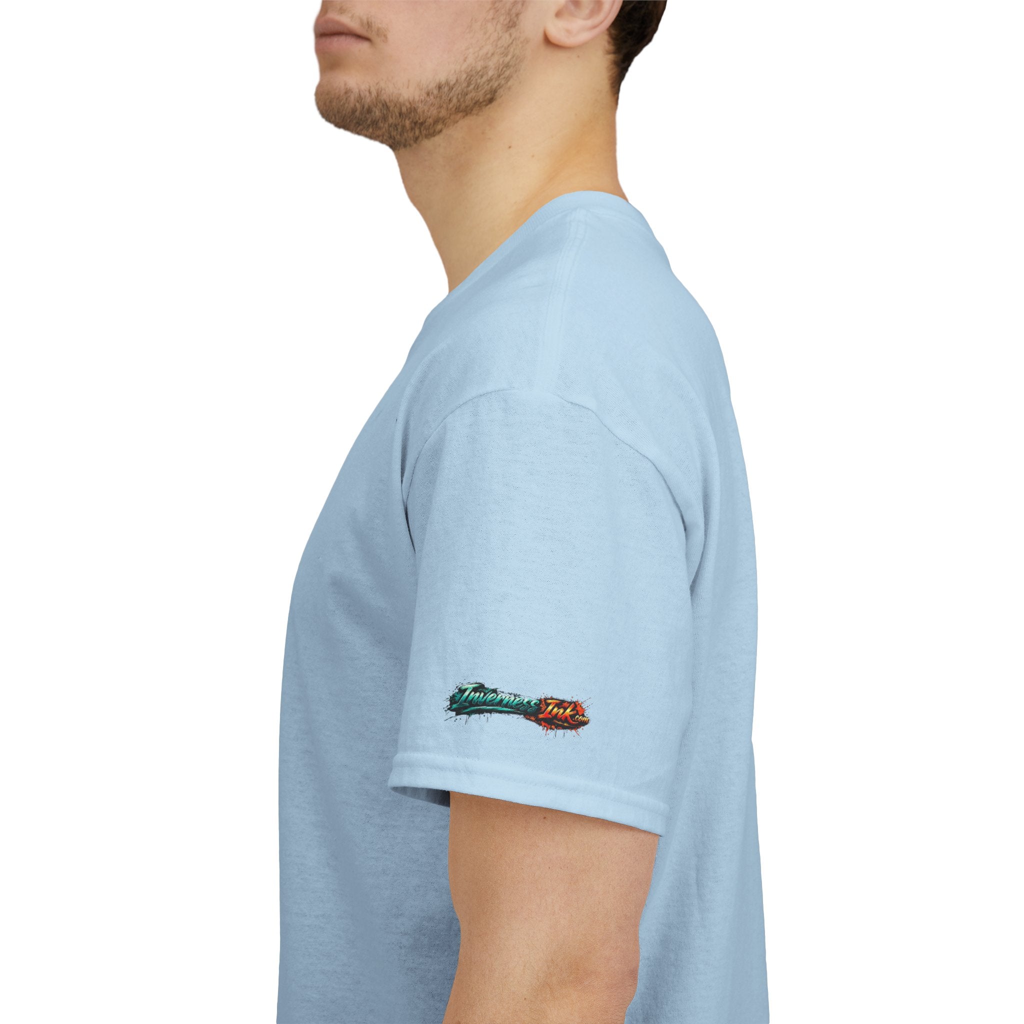 Angelfish Graphic Tee — Blue Tropical Fish Shirt