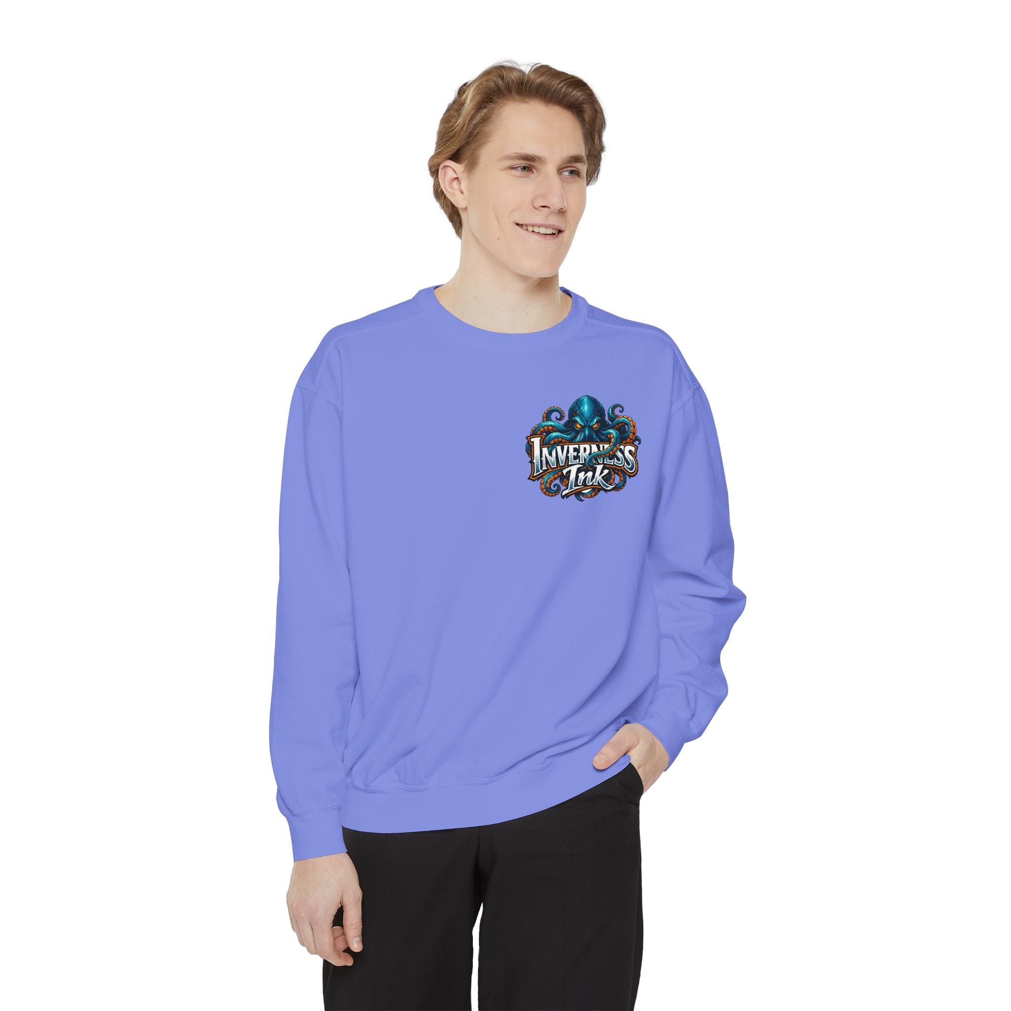 Betta Bliss Sweatshirt — Colorful Betta Fish Graphic Crewneck