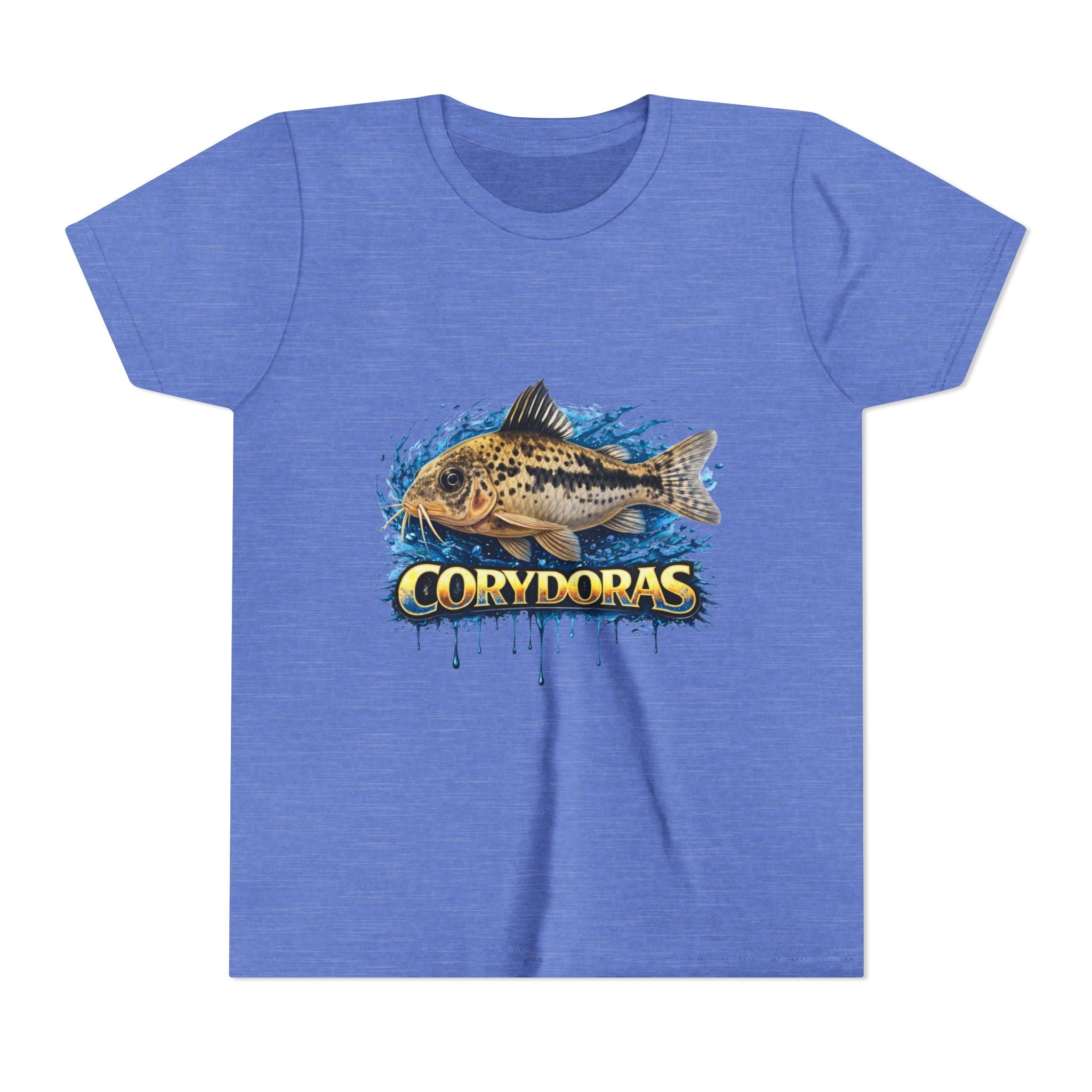 Corydoras Fish Youth Tee – Cute Aquarium Catfish Graphic Shirt