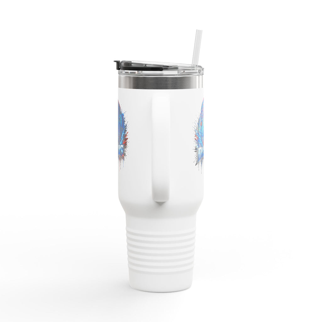 Electric Discus – 40oz Premium Insulated Travel Mug