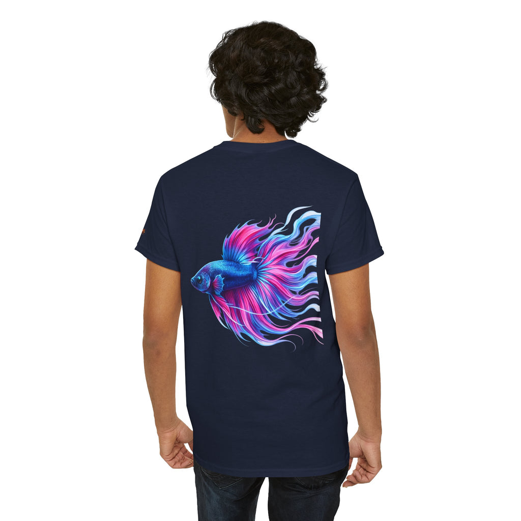 Electric Paint Betta — Classic Heavy Cotton Tee
