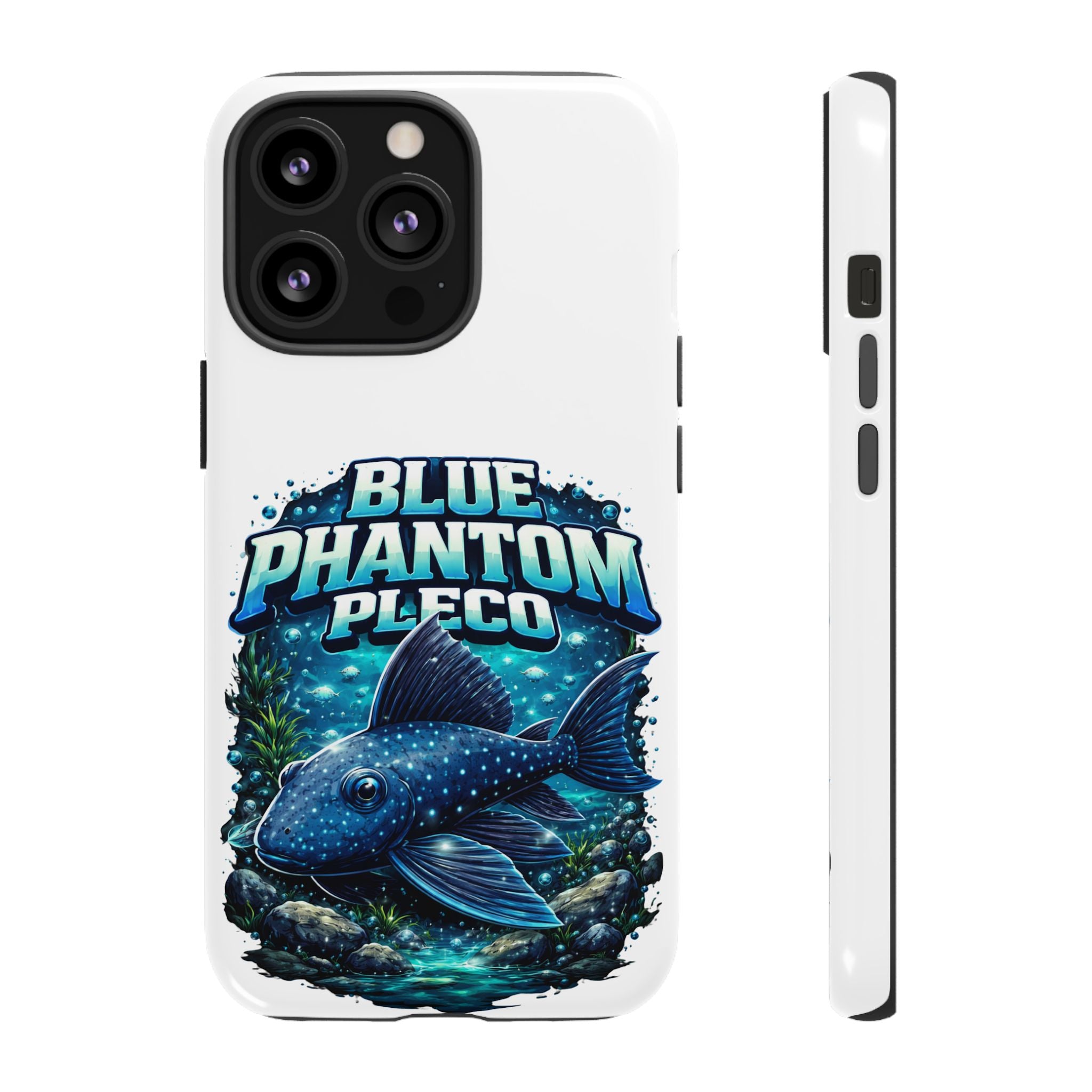 Blue Phantom Pleco Phone Case