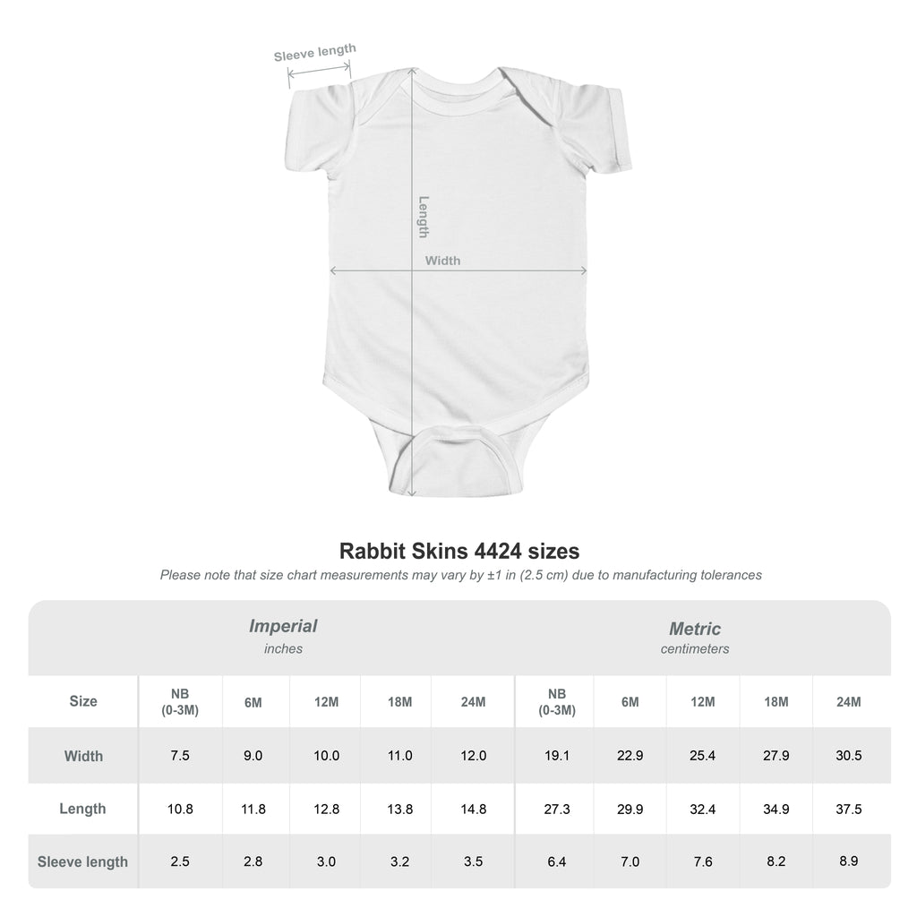 Infant Bodysuit - Colorful Catch Peppered Cory