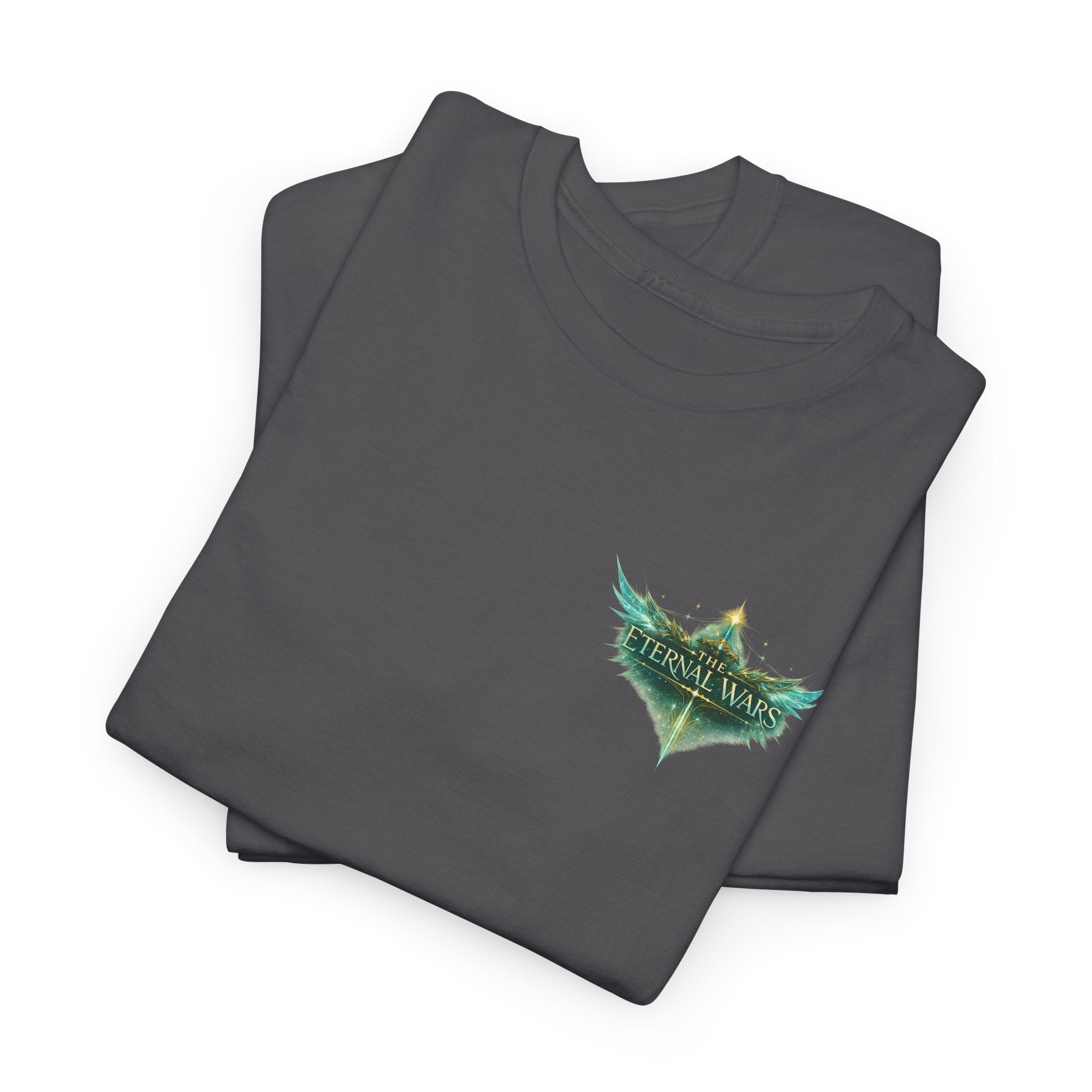 The Eternal Wars Graphic Tee – "Cambria" Winged Warrior Shirt