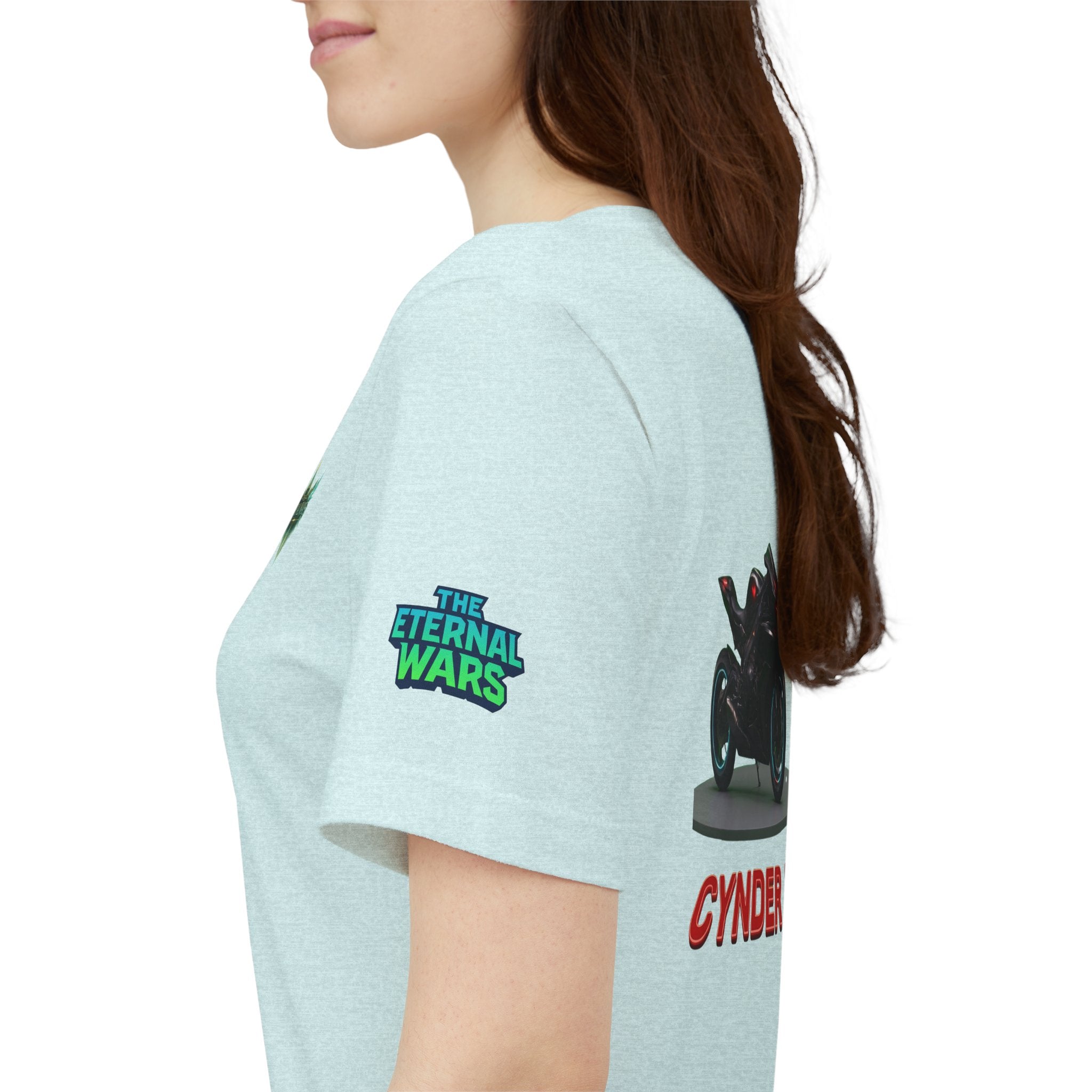 The Eternal Wars Motorcycle Tee — Cynder V Sportbike Graphic Shirt