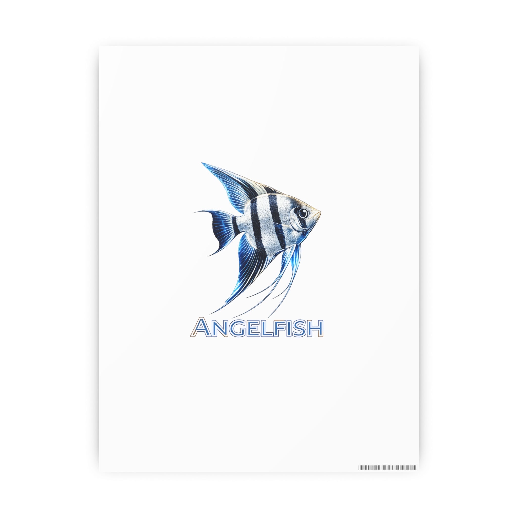 Angelfish – Premium Satin Photo Art Poster