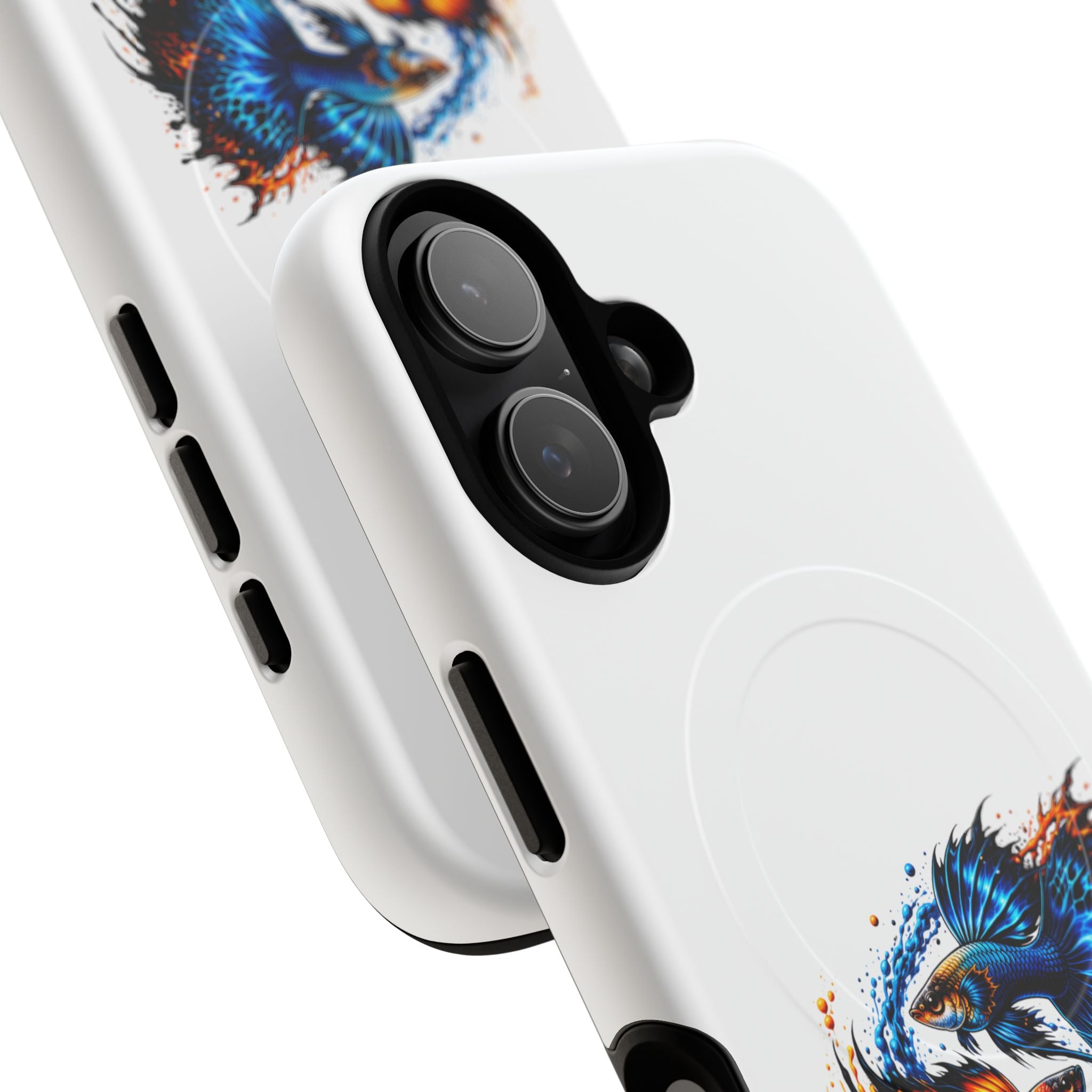 Fire & Ice Guppy – "Neon Flare" Magnetic Impact Case