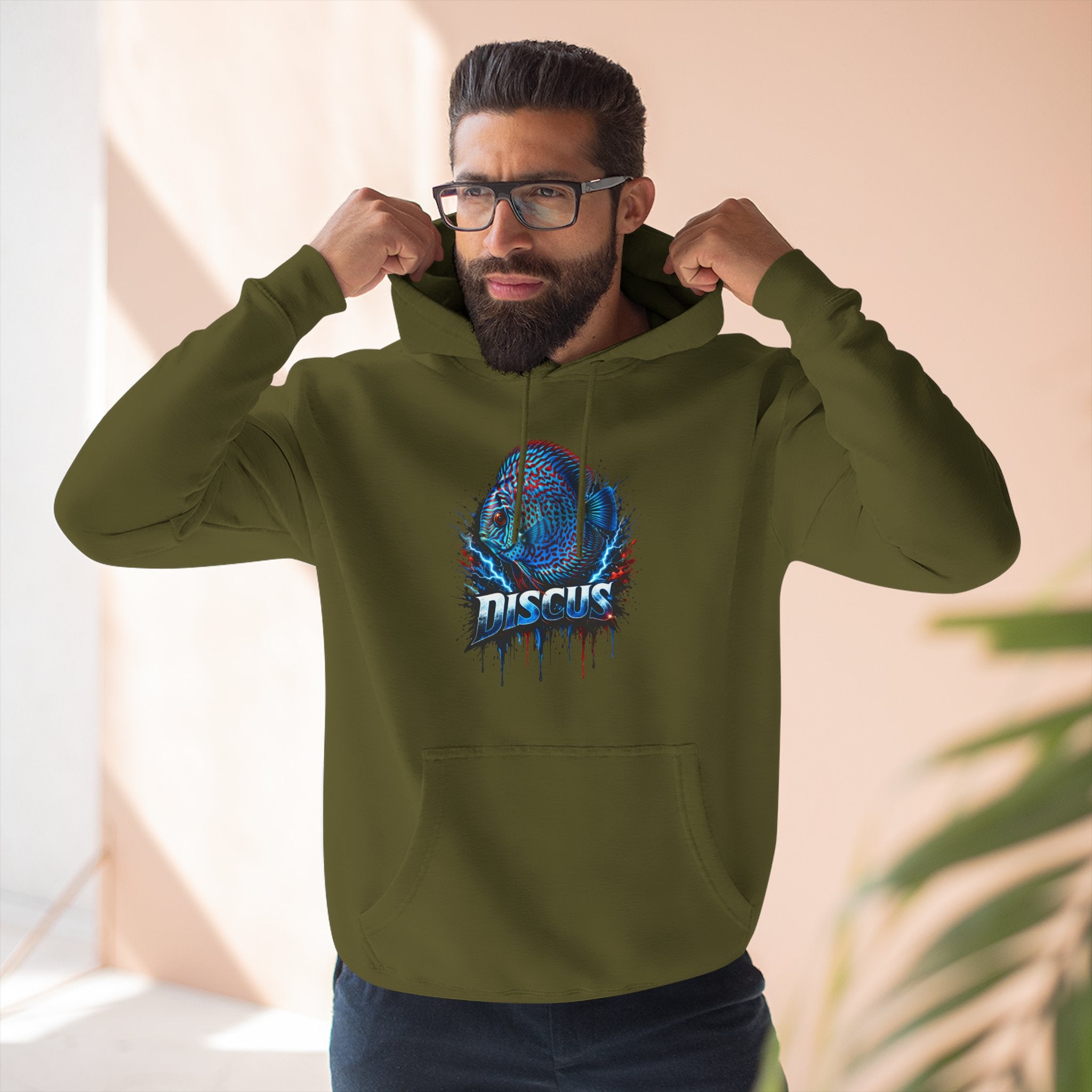 Electric Discus – Premium "Lightning" Lane Seven Hoodie