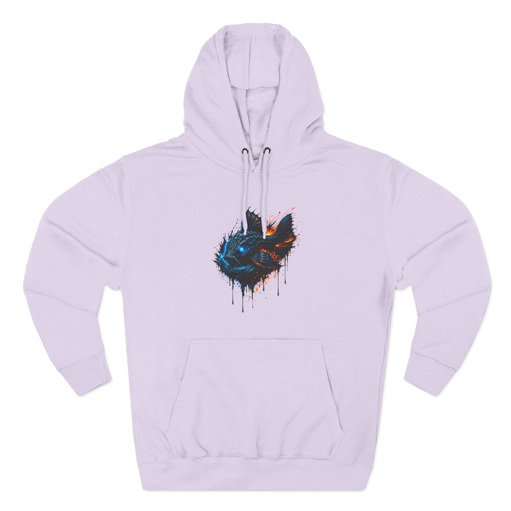 Armored Pleco L-185 – Premium Fleece Hooded Sweatshirt