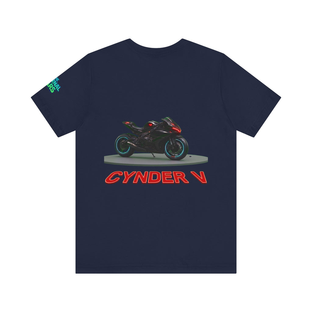 The Eternal Wars Motorcycle Tee — Cynder V Sportbike Graphic Shirt