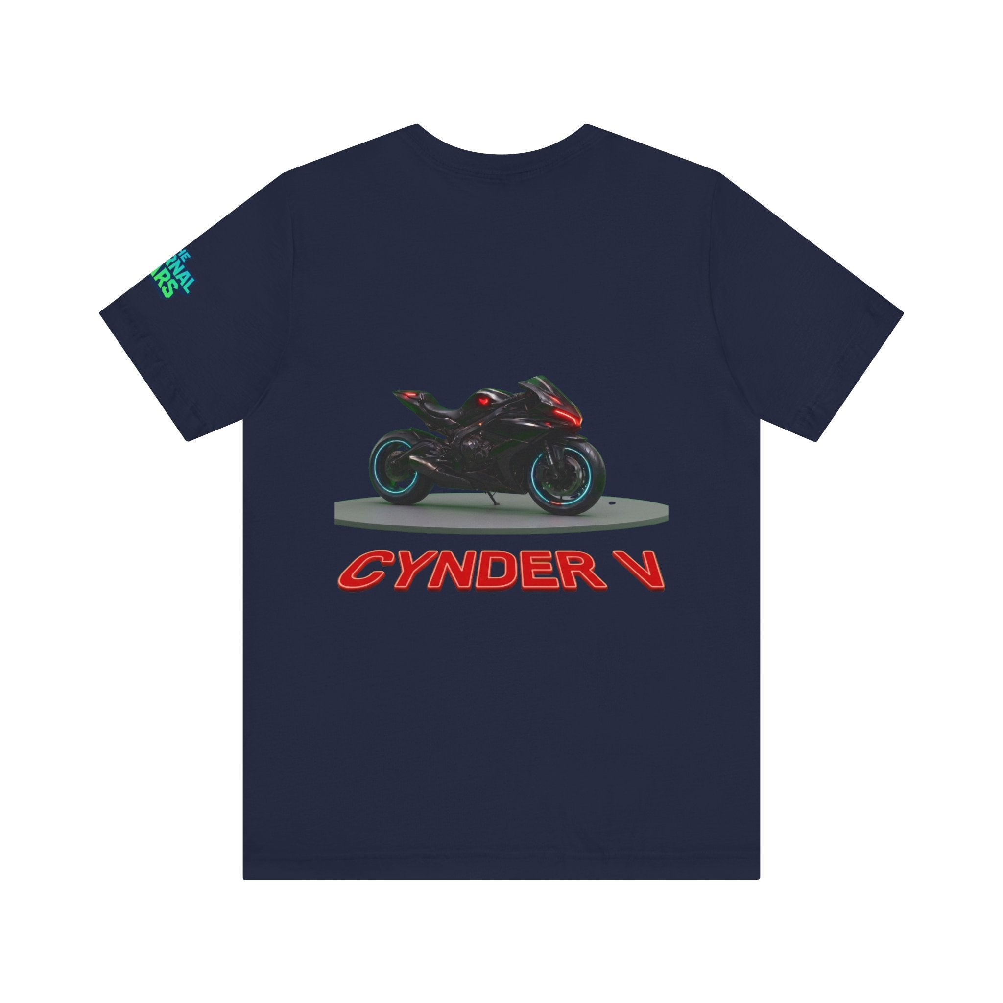 The Eternal Wars Motorcycle Tee — Cynder V Sportbike Graphic Shirt
