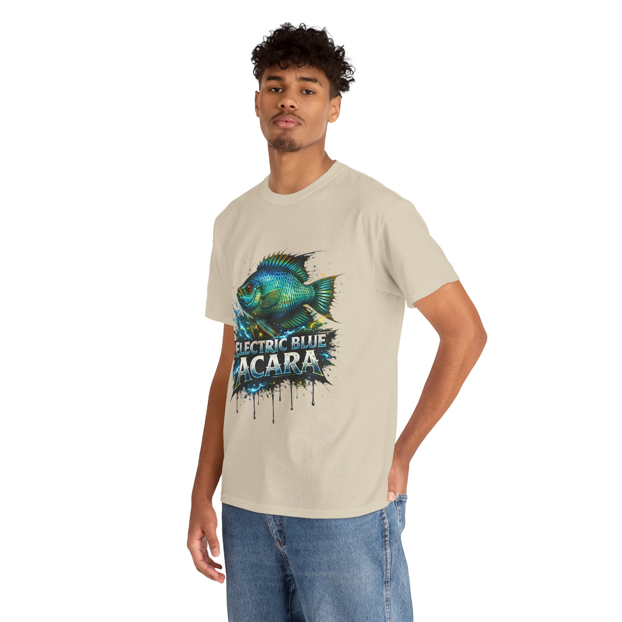 Electric Blue Acara – Premium Graphic Tee