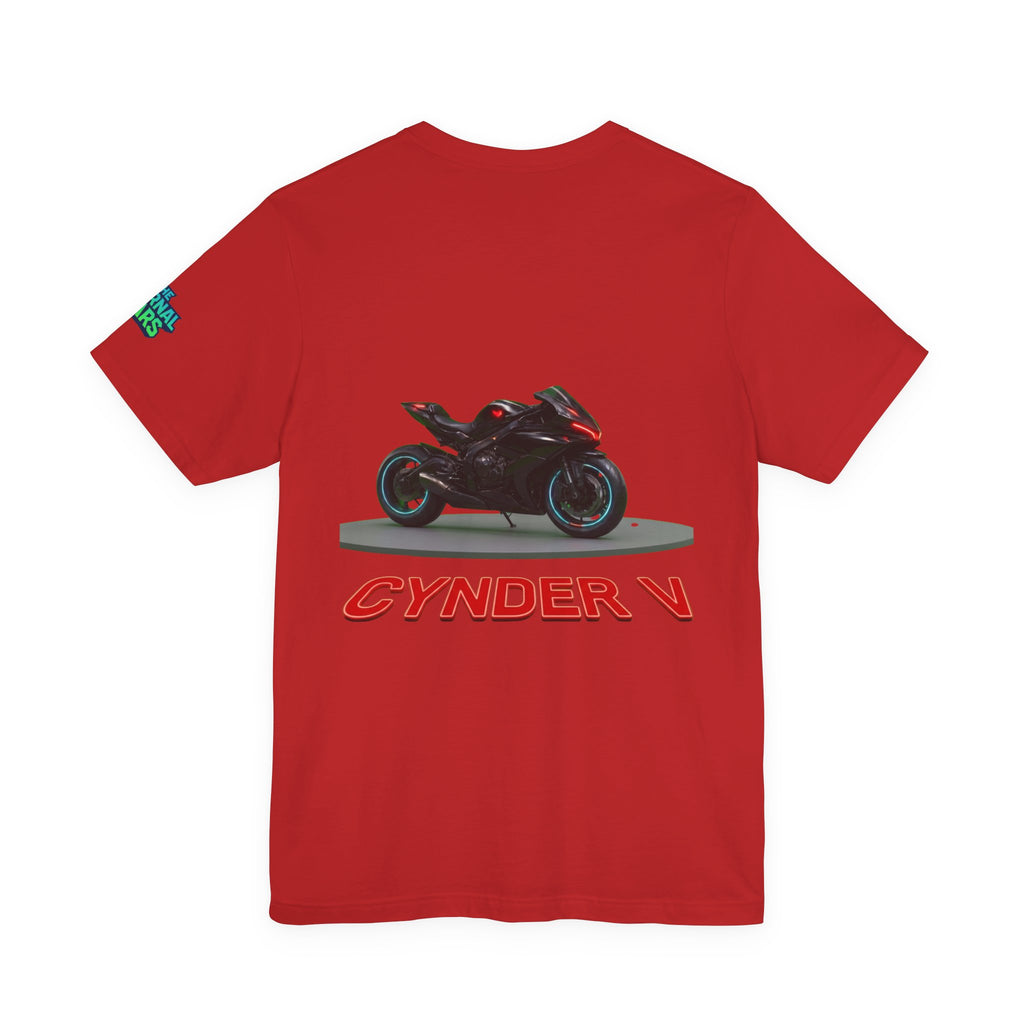 The Eternal Wars Motorcycle Tee — Cynder V Sportbike Graphic Shirt