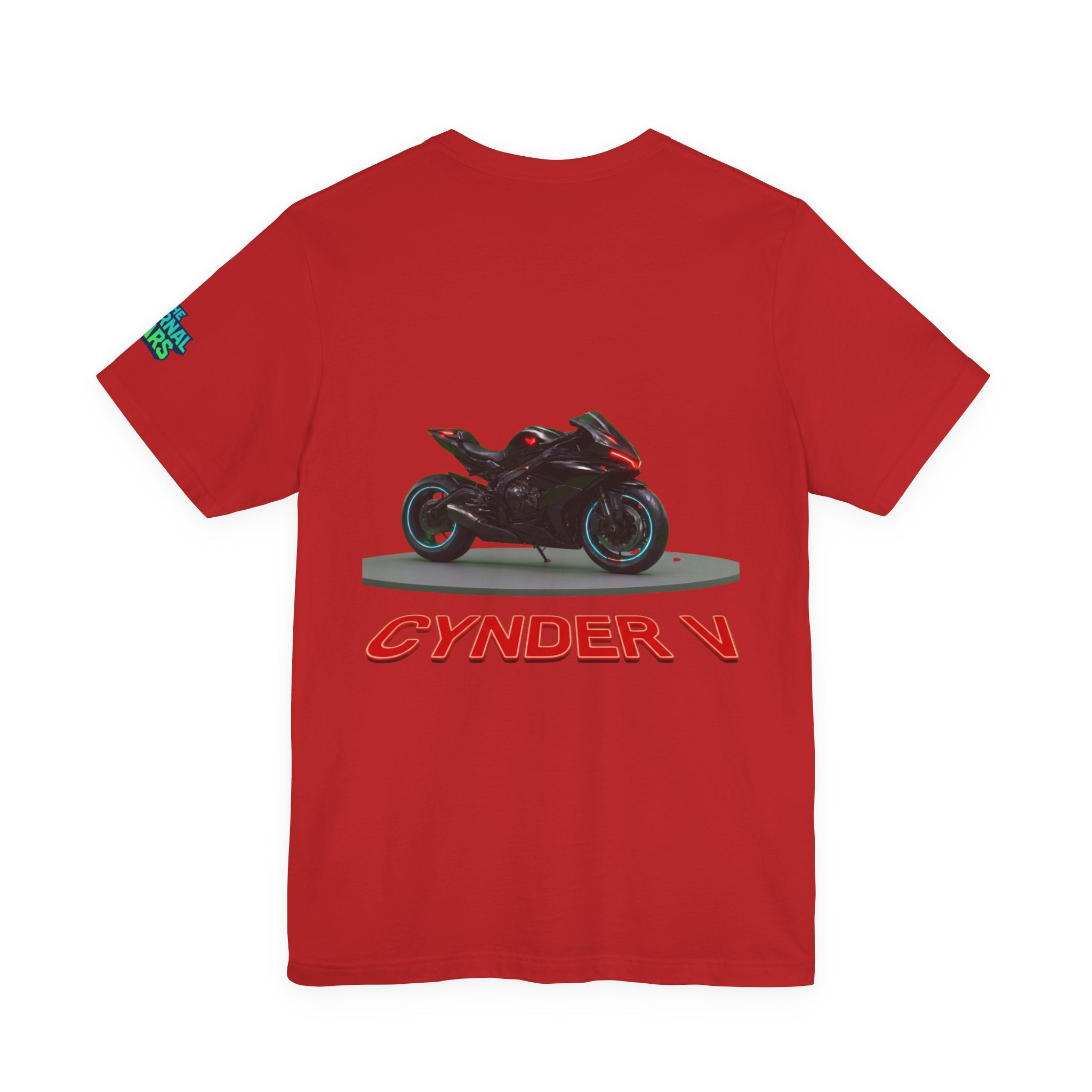 The Eternal Wars Motorcycle Tee — Cynder V Sportbike Graphic Shirt