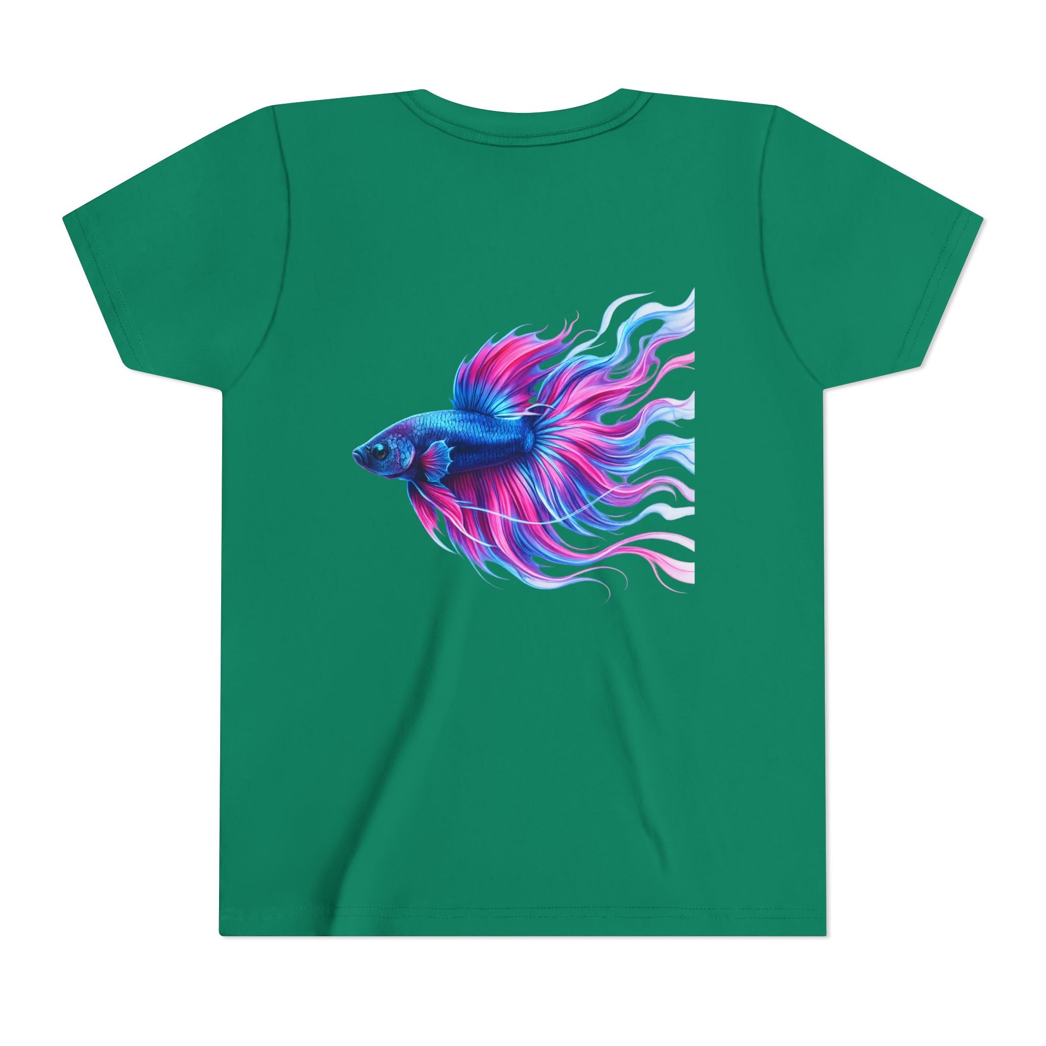 Youth Tee - Colorful Betta Fish Graphic Shirt