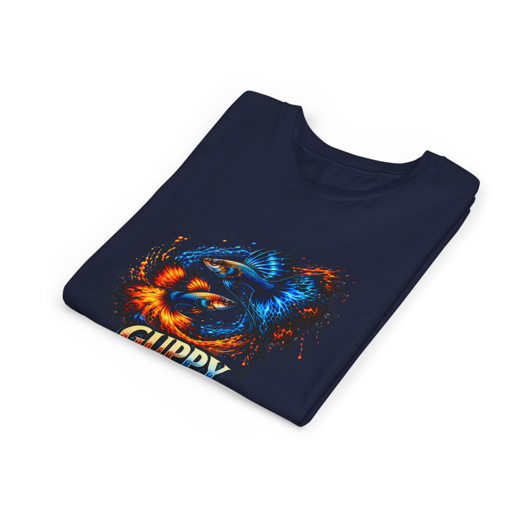 Fire & Ice Guppy – Youth "Neon Flare" Premium Tee