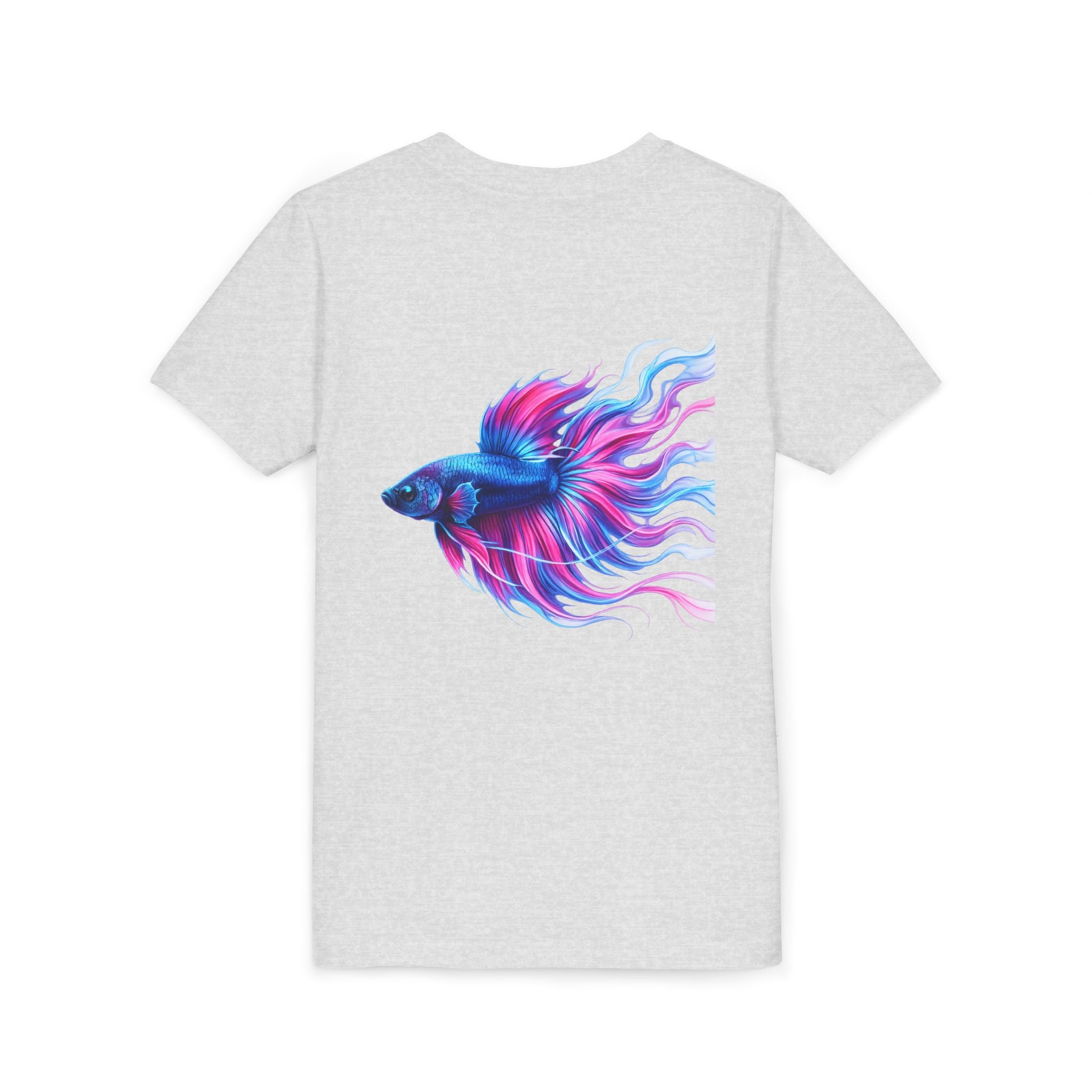 Youth Tee - Colorful Betta Fish Graphic Shirt