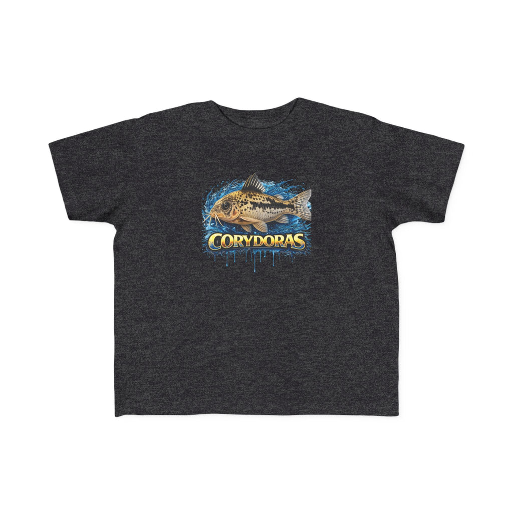 Toddler Tee — 'Corydoras' Aquarium Fish Graphic
