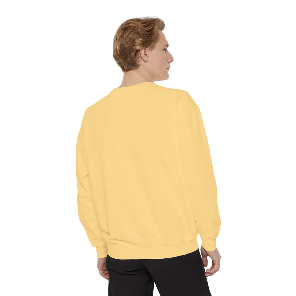 Electric Blue Acara – Garment-Dyed Premium Sweatshirt
