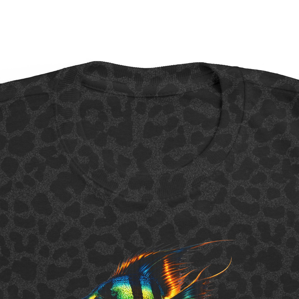 Toddler Fish Tee — Colorful Angelfish Graphic Kids Shirt