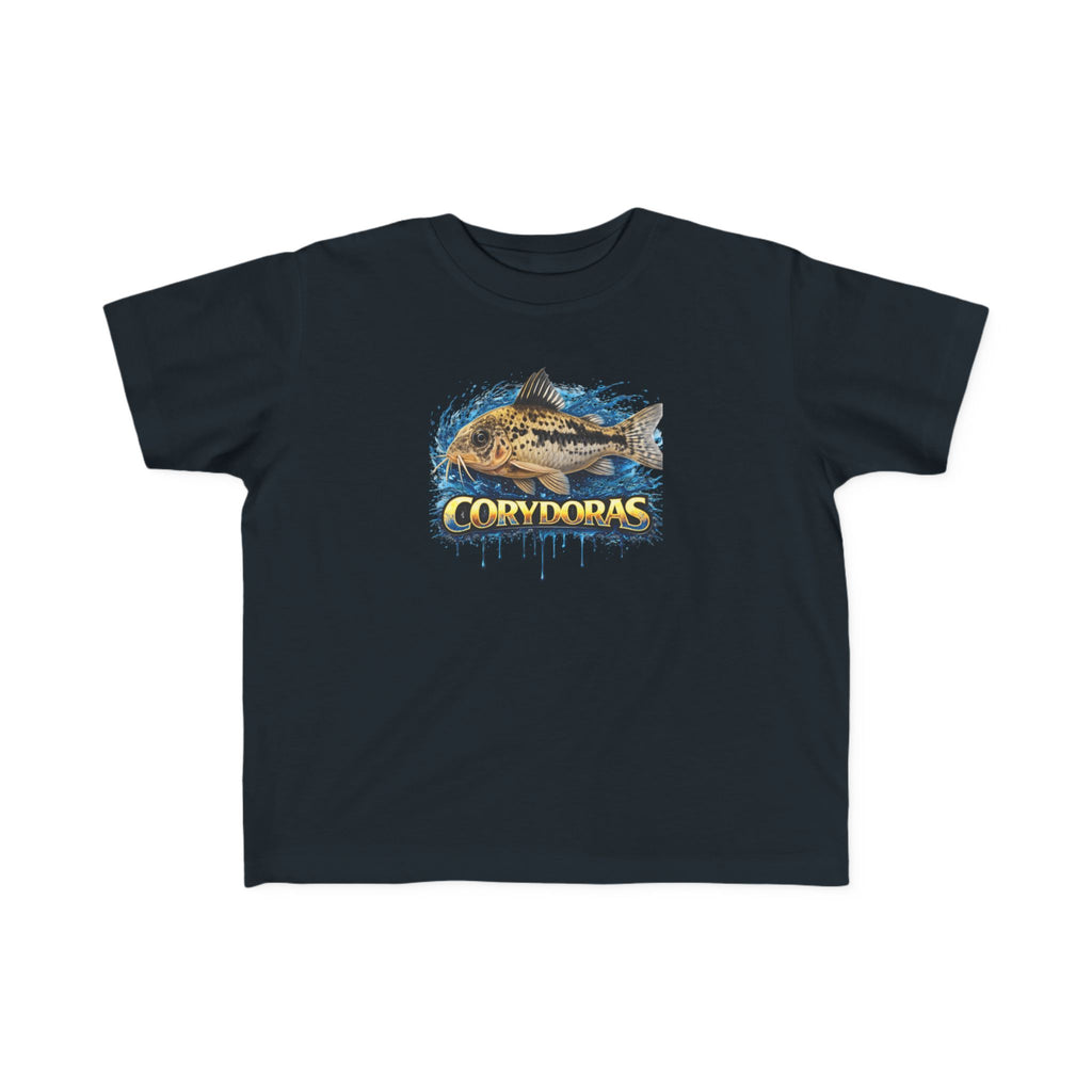 Toddler Tee — 'Corydoras' Aquarium Fish Graphic