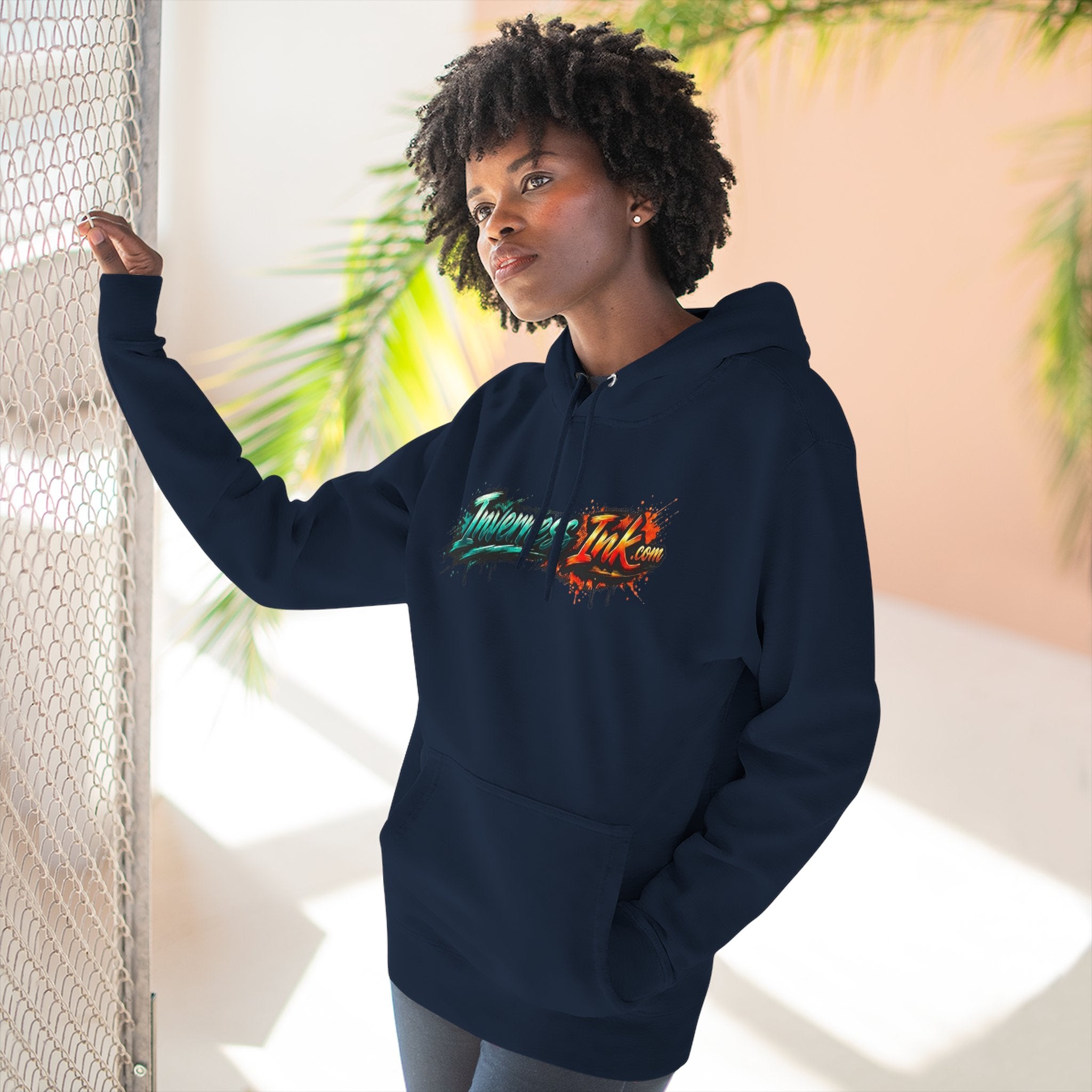 L-185 Xingu Spiny Monster Pleco — Urban Mural Hoodie
