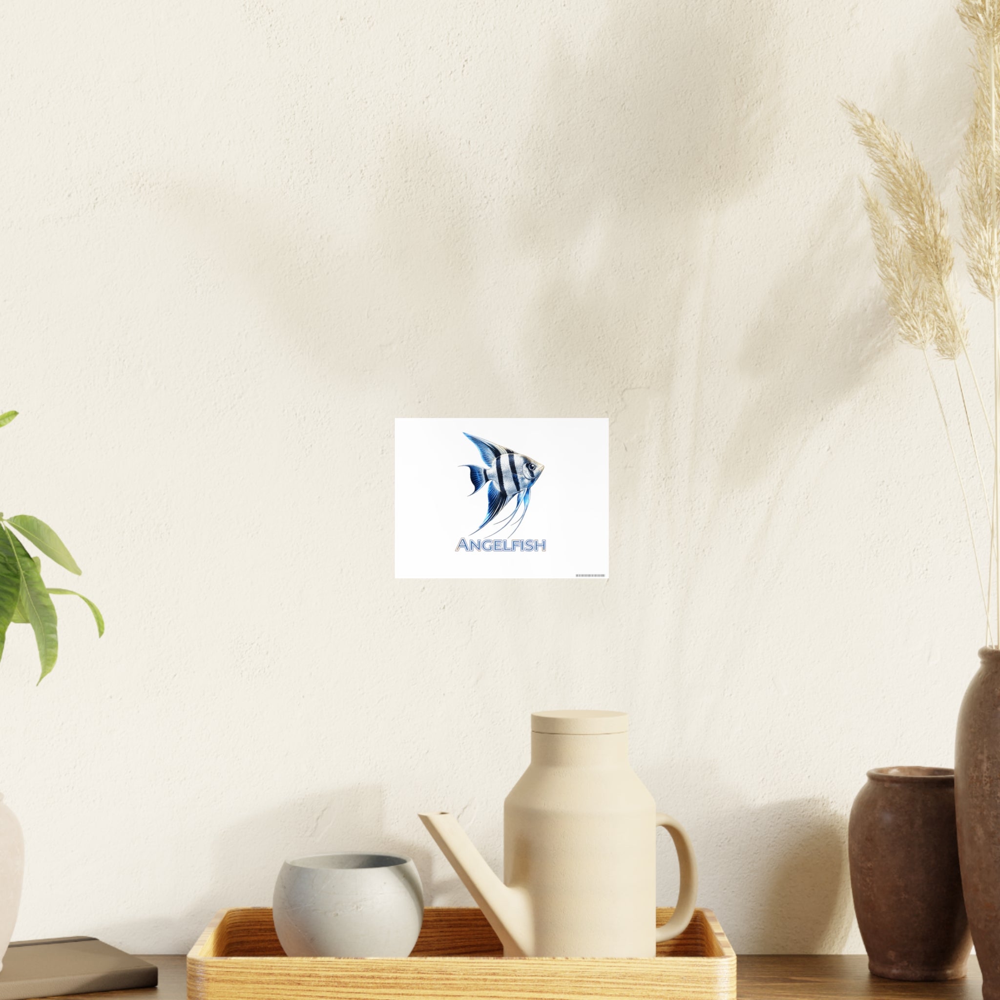 Angelfish – Premium Satin Photo Art Poster
