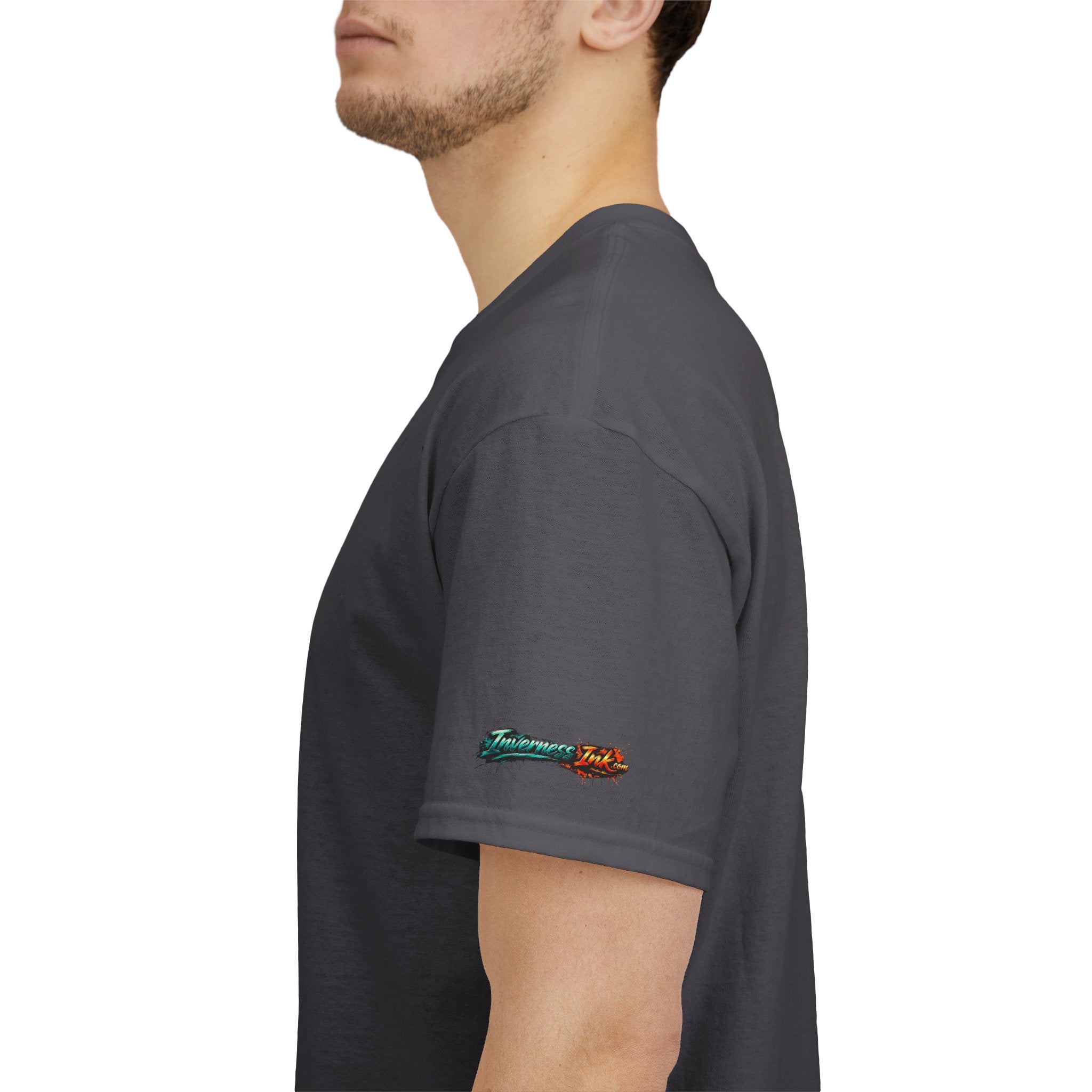 Angelfish Graphic Tee — Blue Tropical Fish Shirt