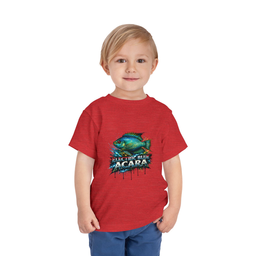 Electric Blue Acara – Toddler Graphic Tee