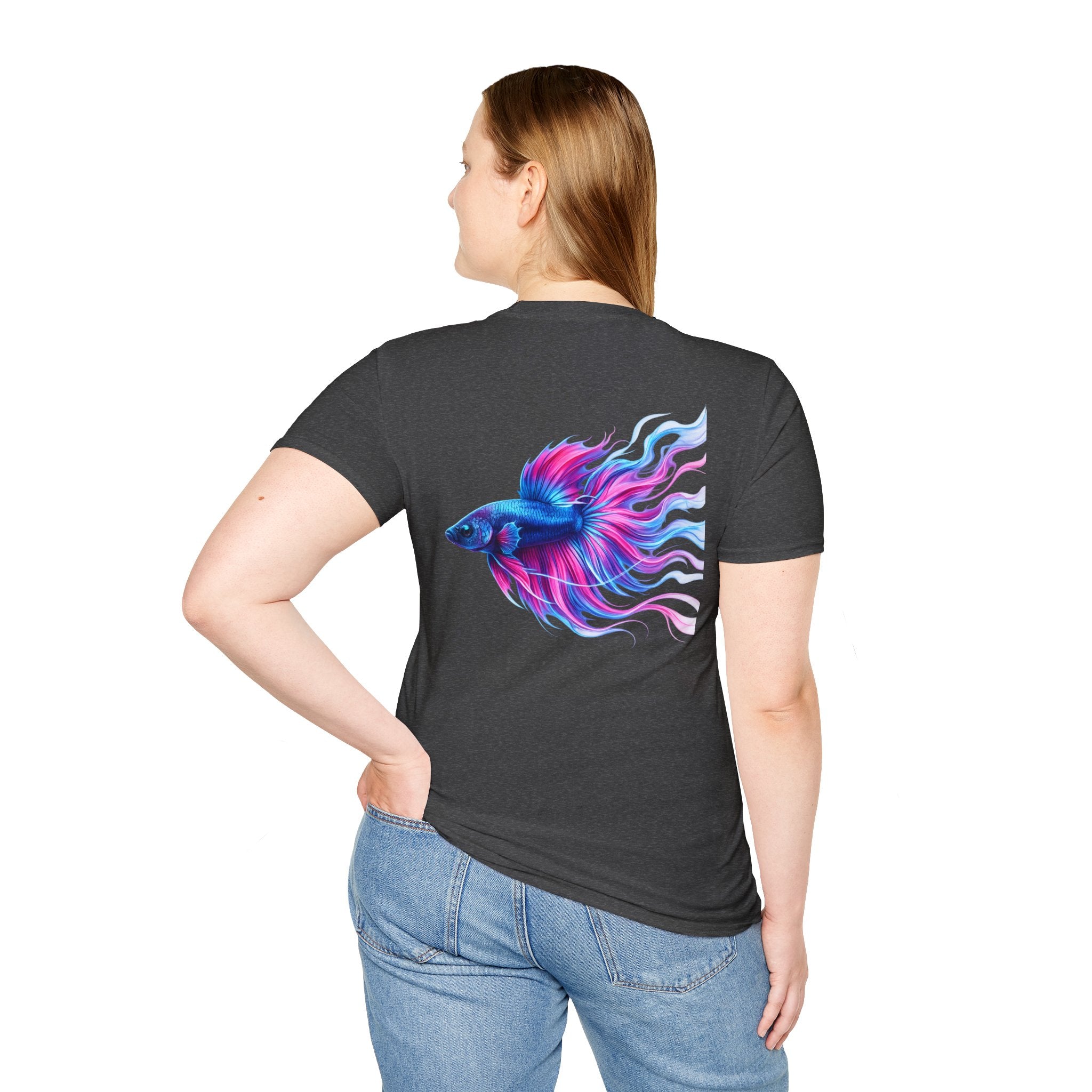 Electric Paint Betta — Lightweight Studio Tee