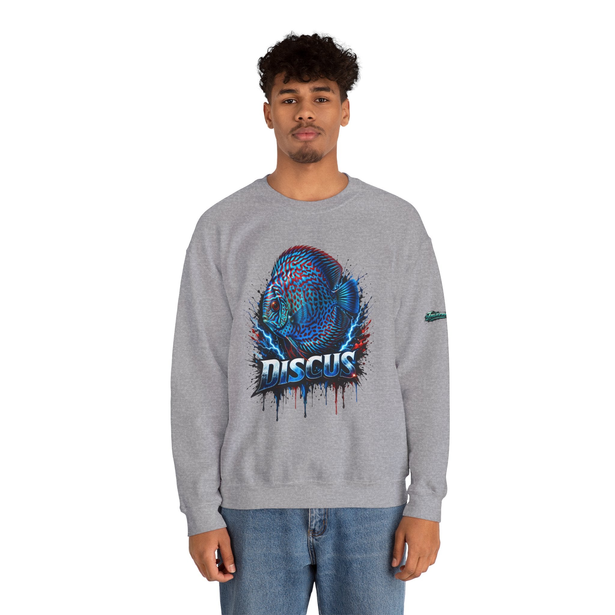 Electric Discus – Heavy Blend "Lightning" Crewneck Sweatshirt