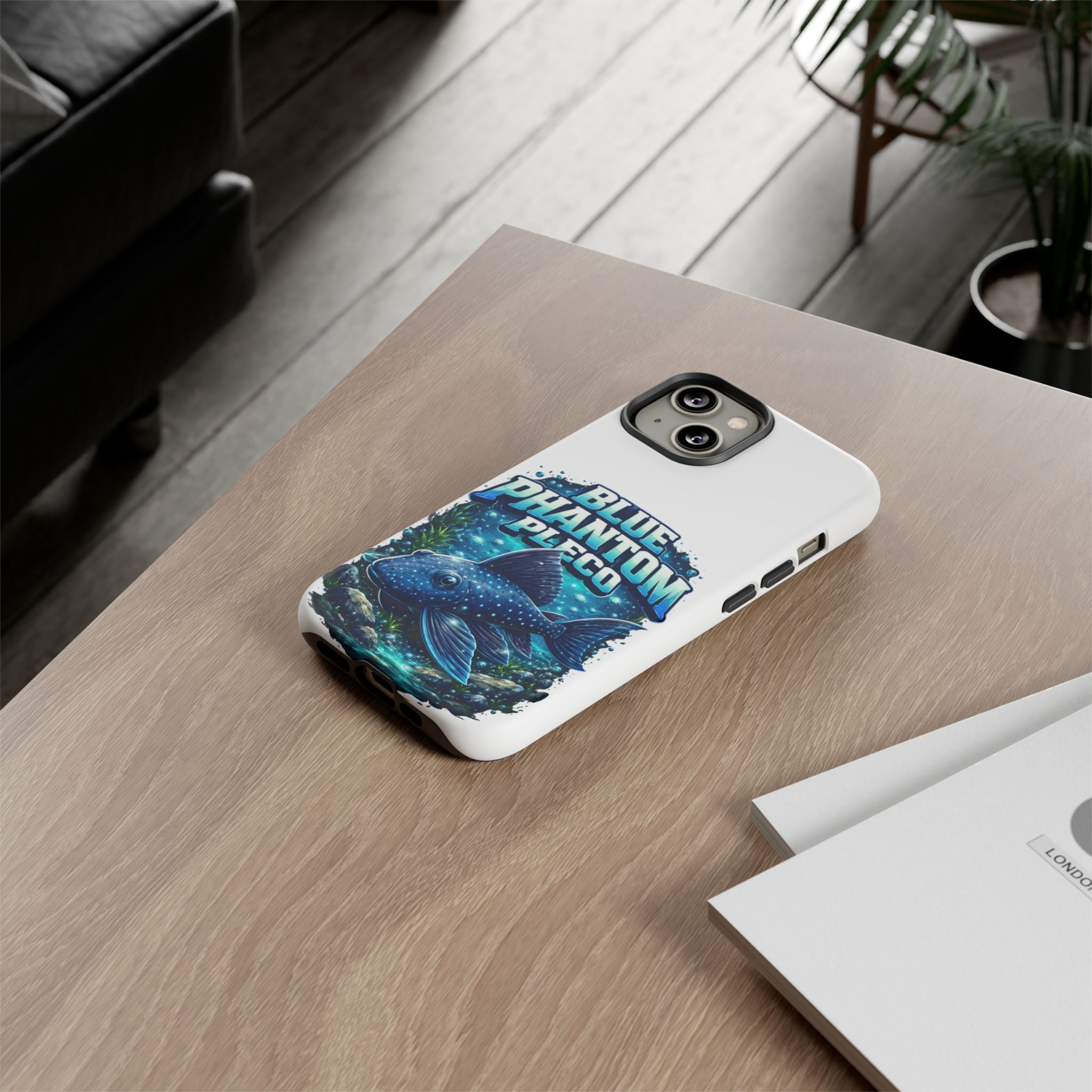 Blue Phantom Pleco Phone Case