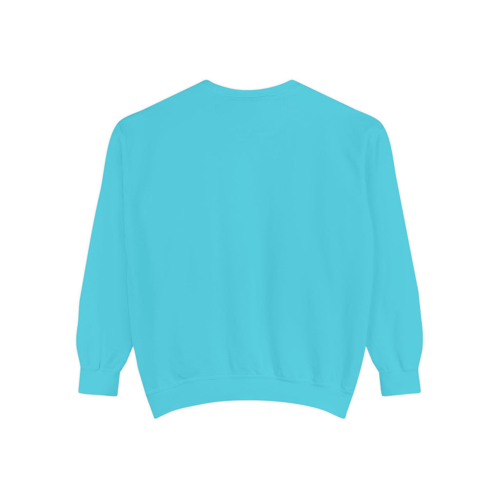 Electric Blue Acara – Garment-Dyed Premium Sweatshirt